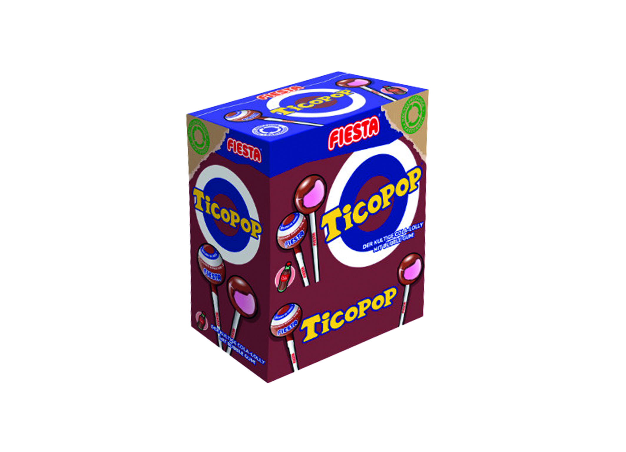 (Bild für) Fiesta TicoPop Cola 15g 100