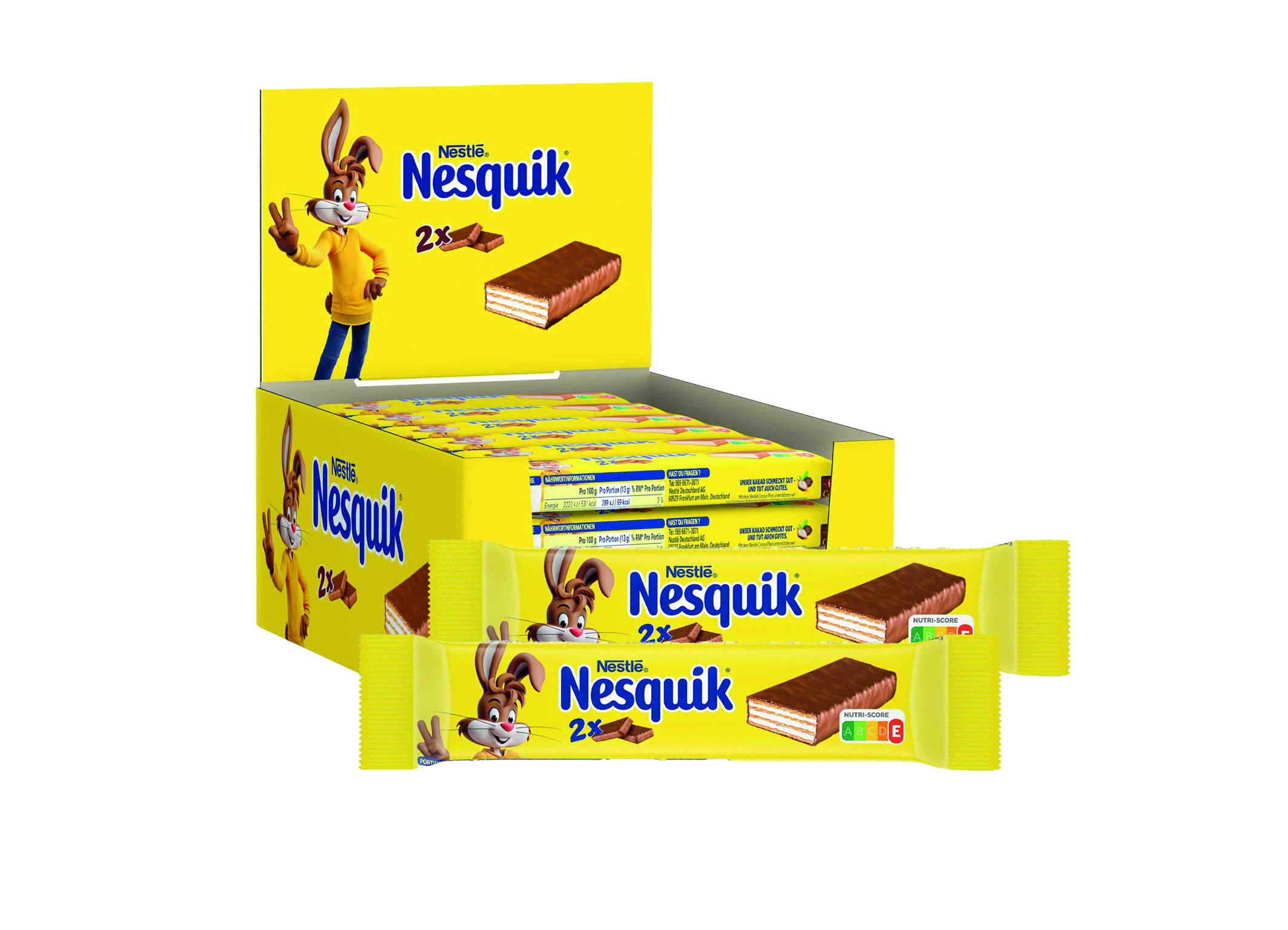 (Bild für) Nesquik Wafer Milk Schokoriegel 26g 30