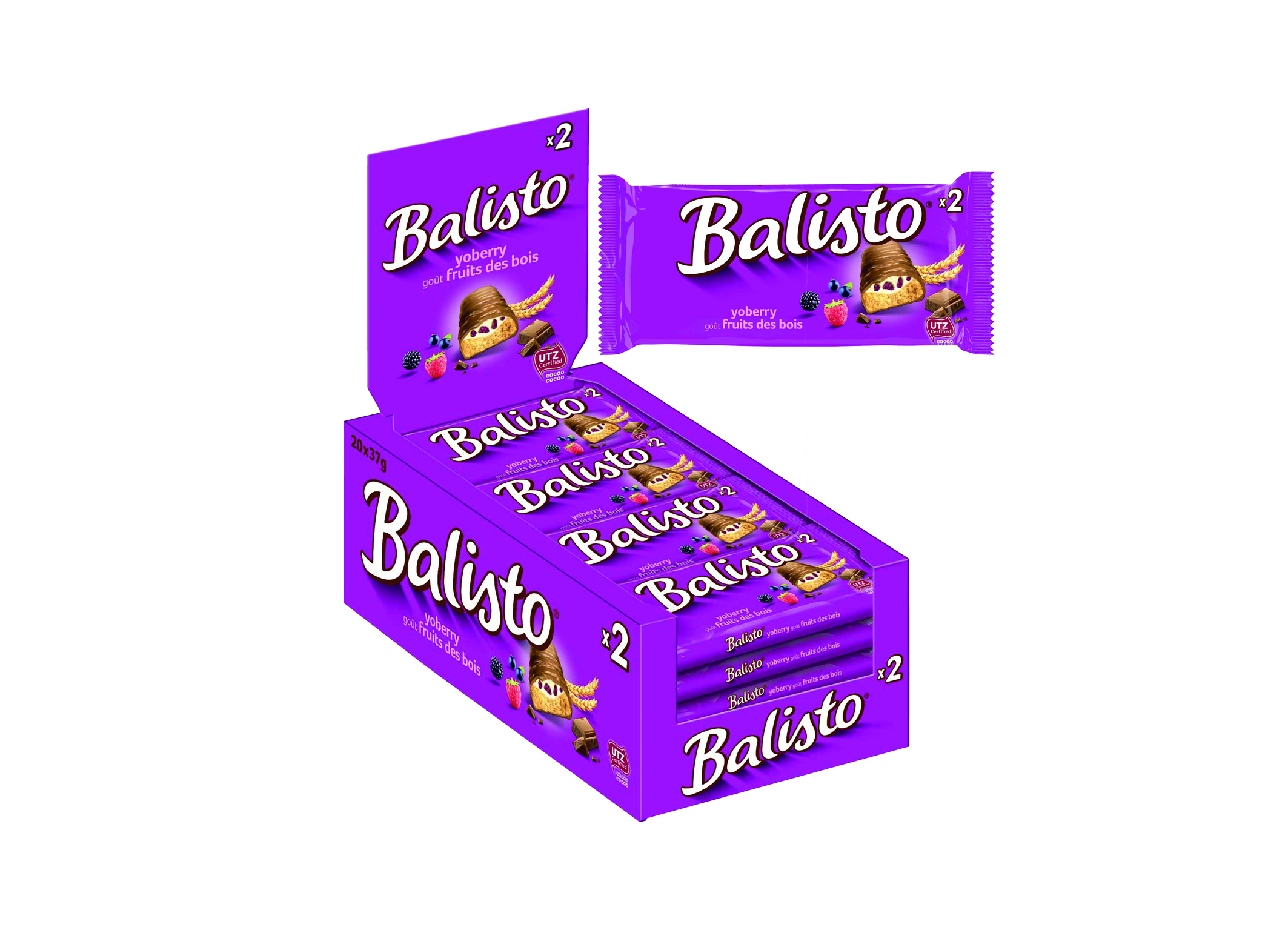 (Bild für) Balisto Riegel Yoberry 37g 20