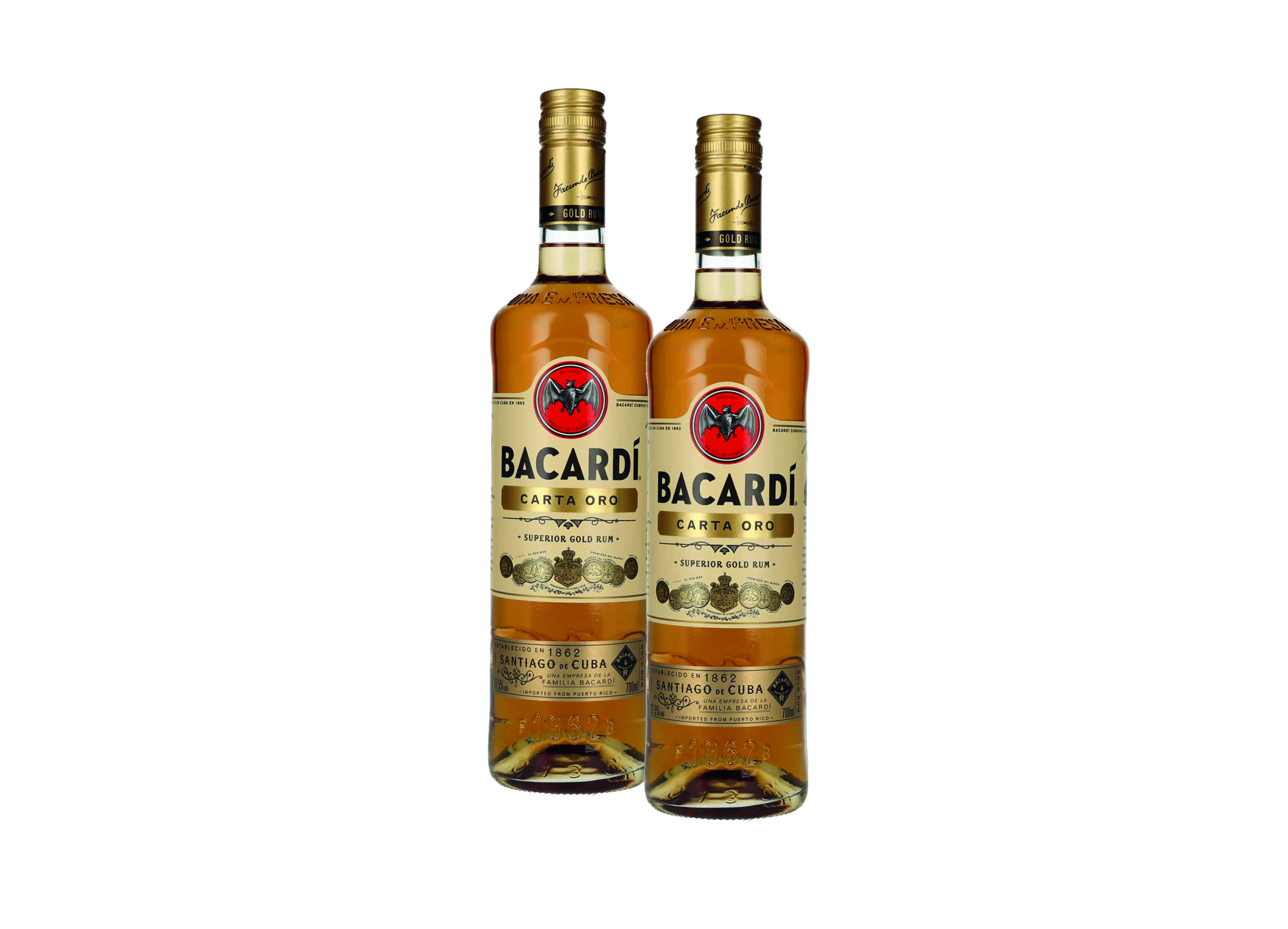 (Bild für) Bacardi Carta Oro 0,7L 37,5% 6