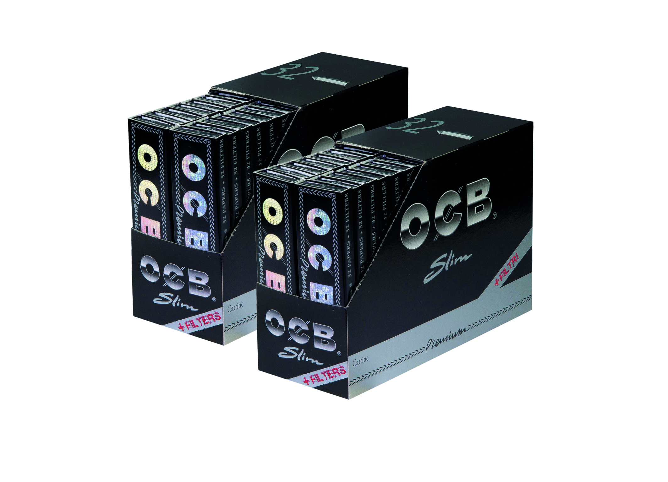 (Bild für) OCB Premium Slim Filterpapier+Filter 32