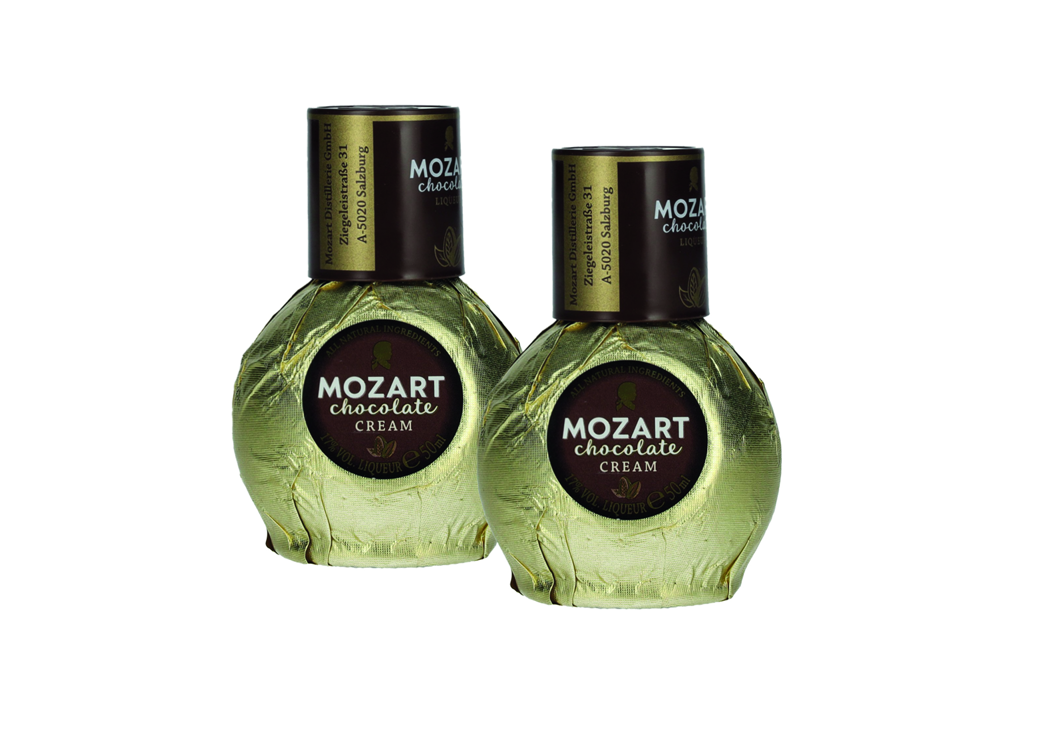 (Bild für) Mozart Cream Gold Chocolate 0,05L 17% 24