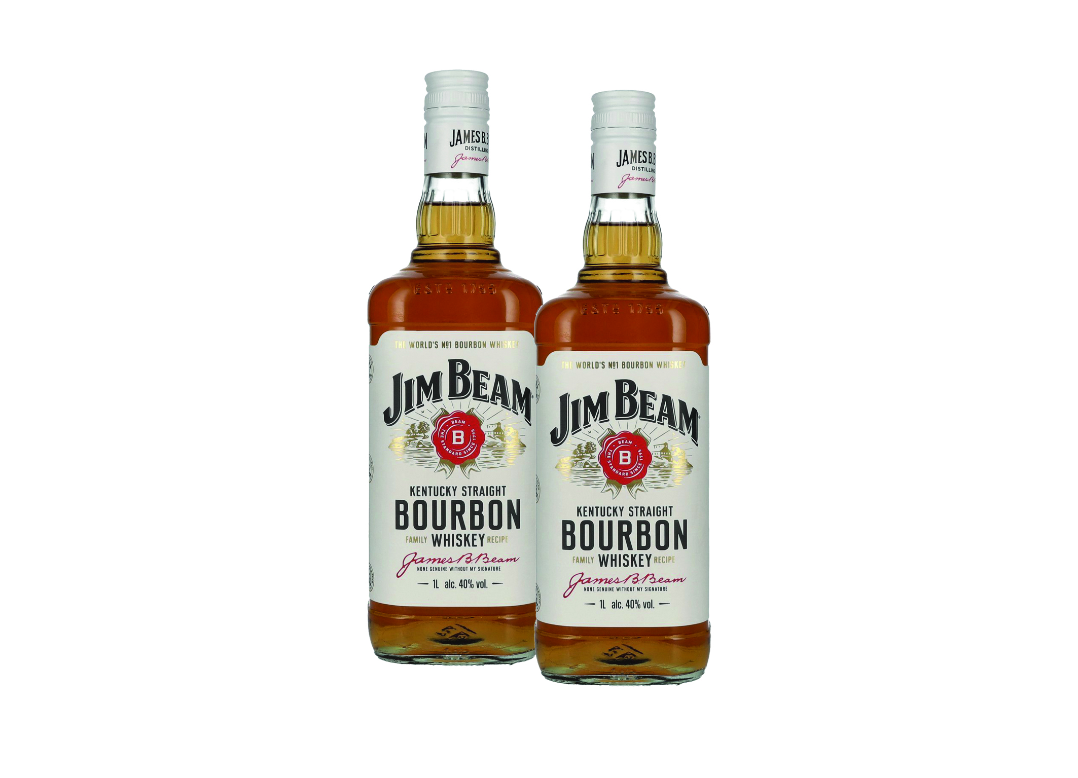 (Bild für) Jim Beam Bourbon 1L 40% 1