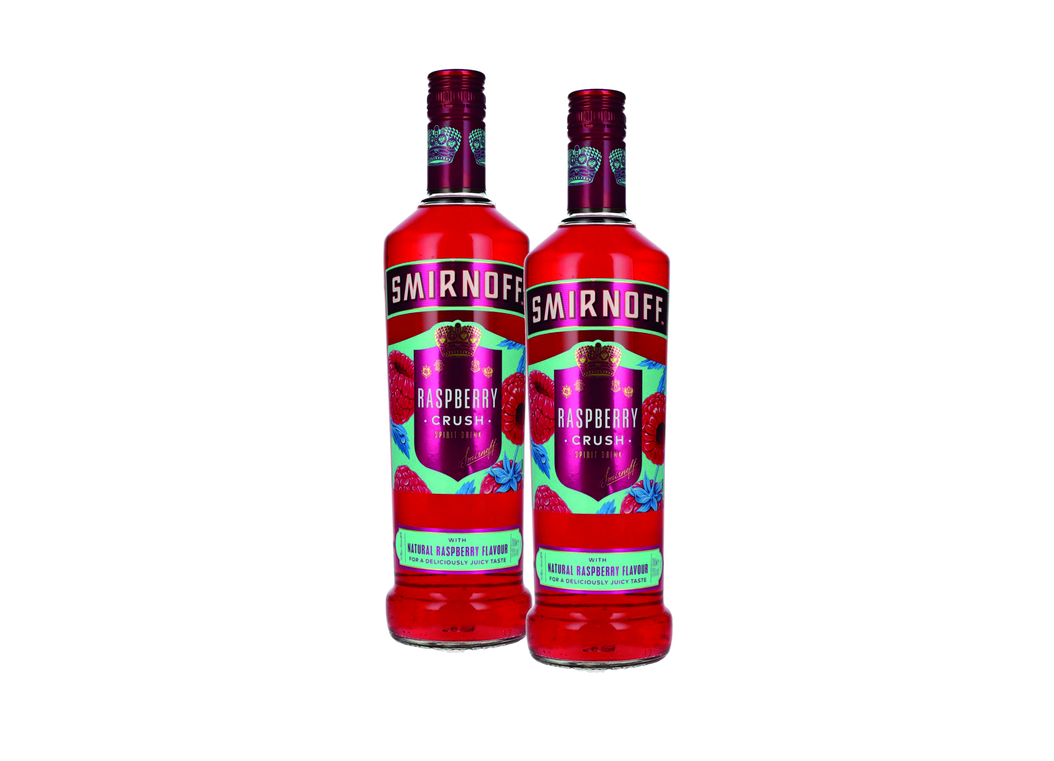 (Bild für) Smirnoff Vodka Raspberry Crush 0,7L 25% 6