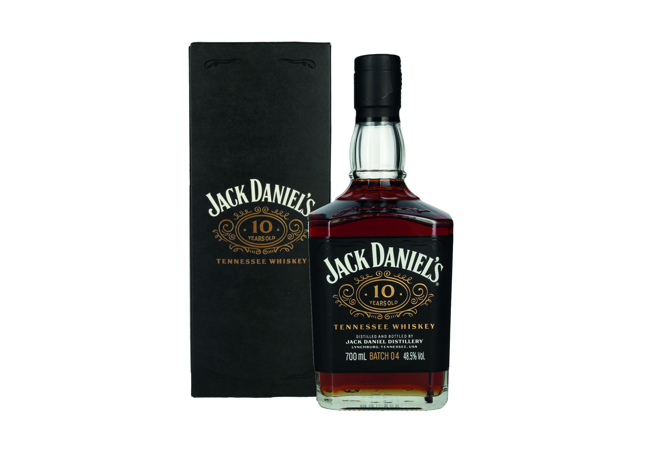 (Bild für) Jack Daniels 10 YO Tenessee Whiskey 0,7L 48,5% 1
