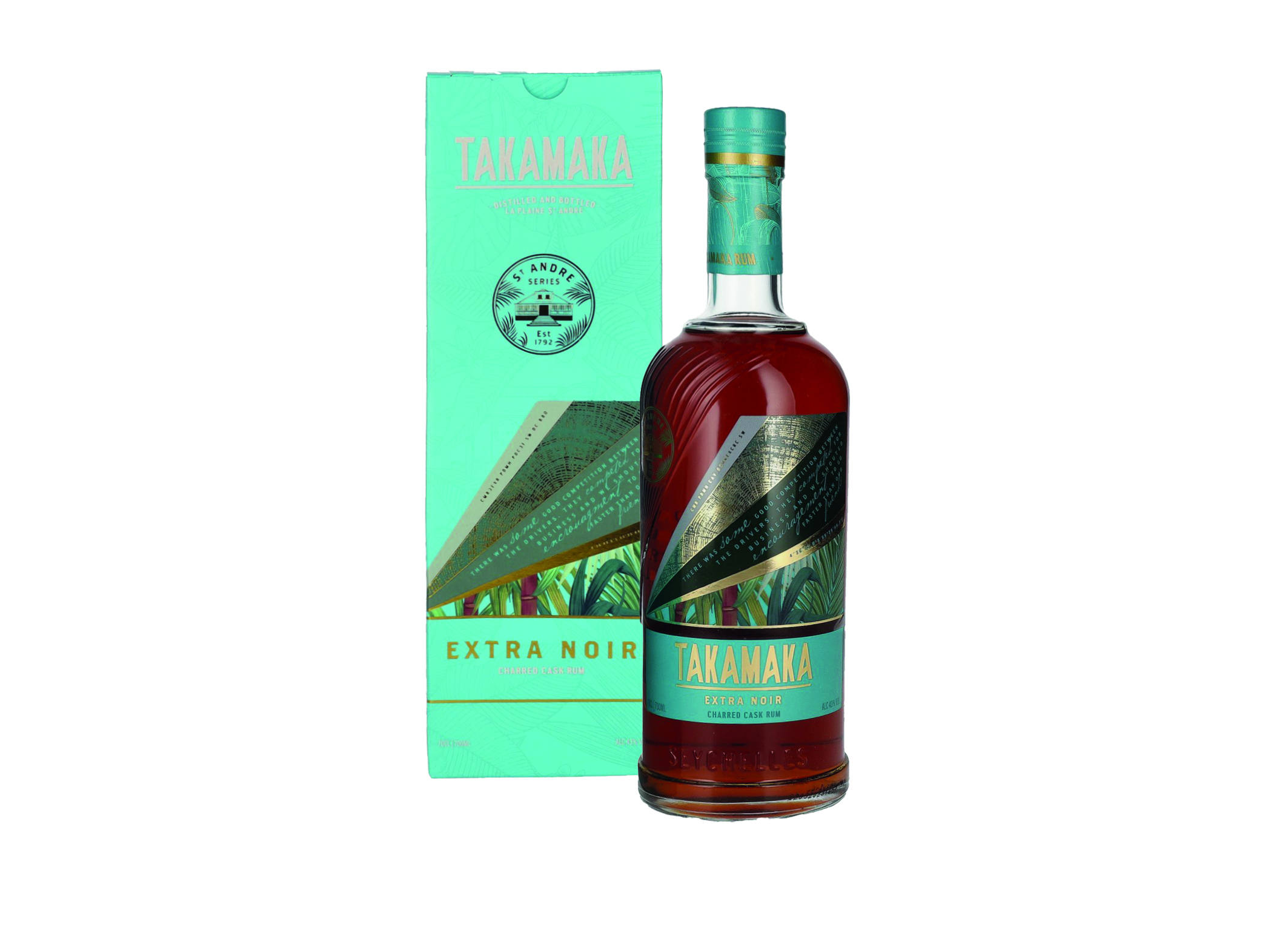 (Bild für) Takamaka Extra Noir Rum 0,7L 43% 6