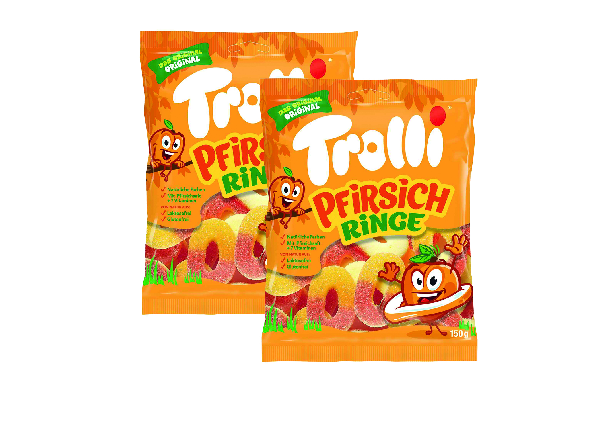 (Bild für) Trolli Pfirsichringe 150g 21