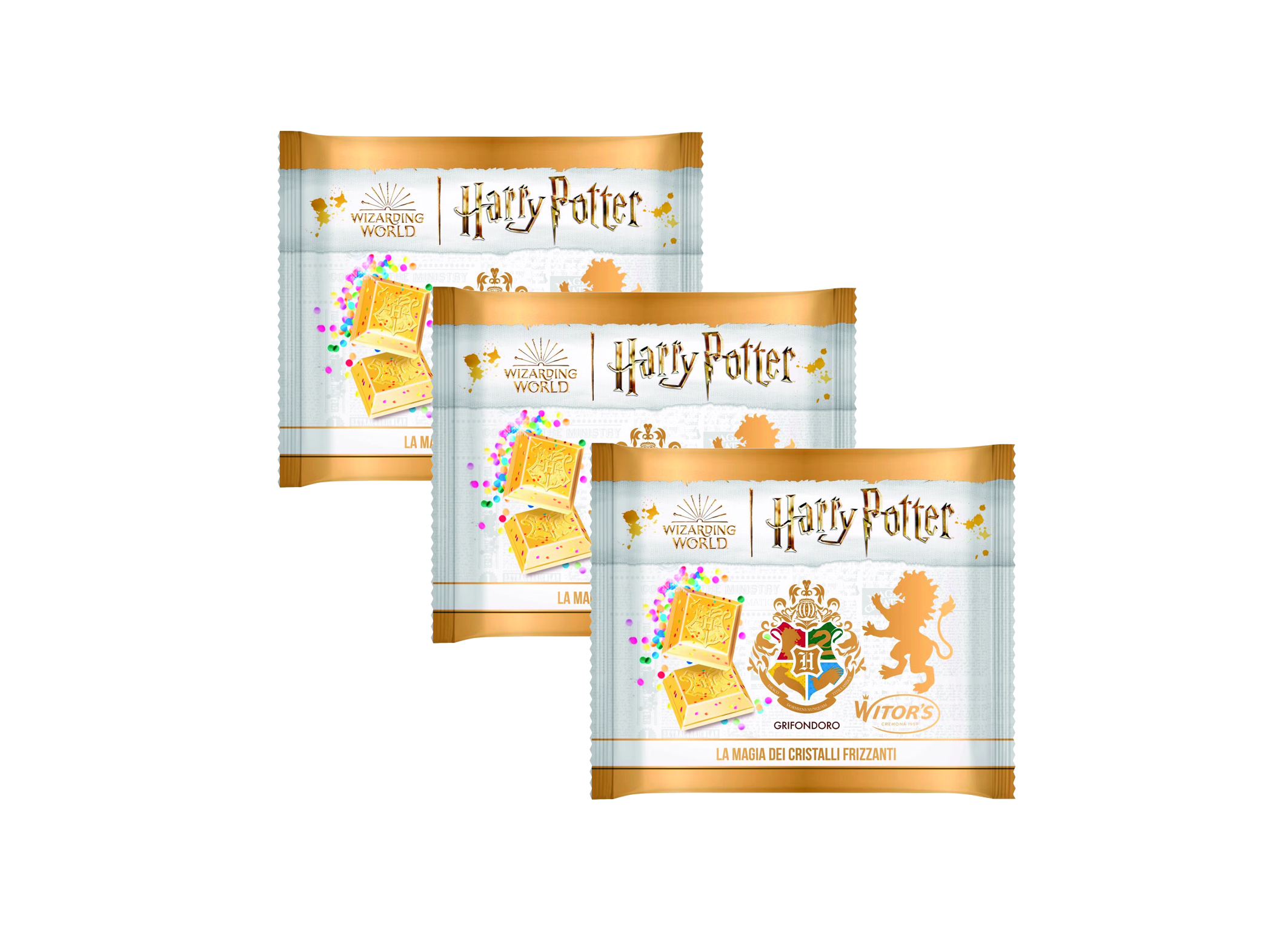 (Bild für) Harry Potter Schokolade mit Goldkristalle 50g 20