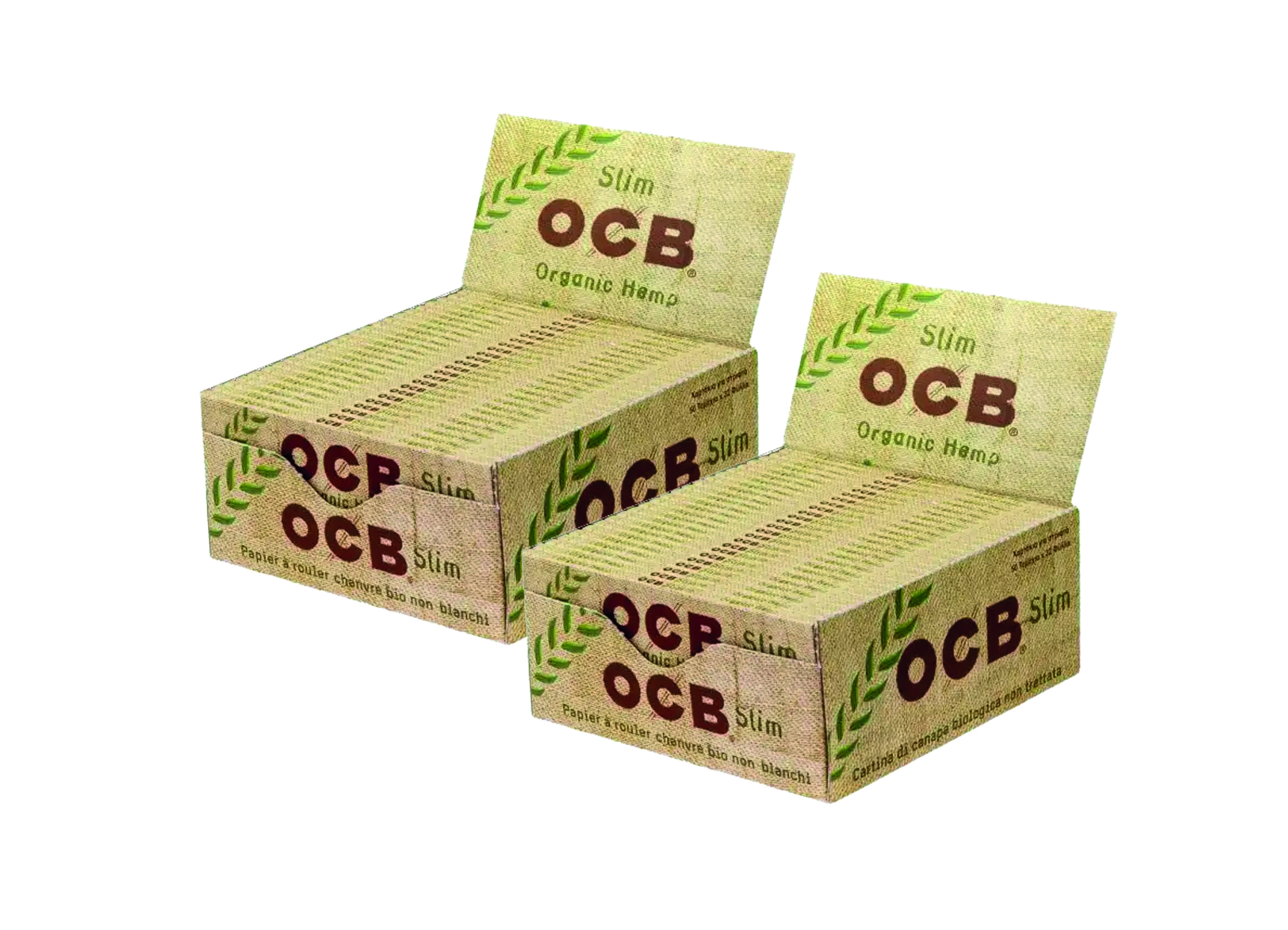 (Bild für) OCB Organic Hemp Slim 32 Blatt 50