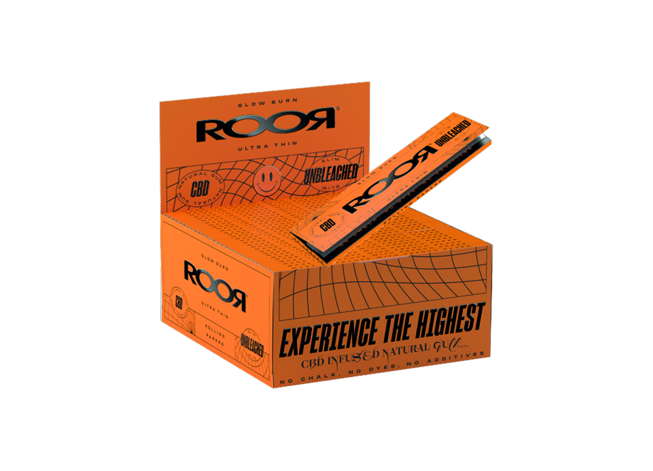 (Bild für) ROOR CBD Unbleached Slim 50 Stück 50