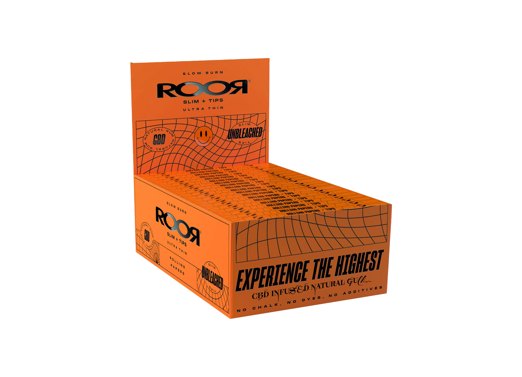 (Bild für) ROOR Unbleached Slim+Tips 32 Stück 32