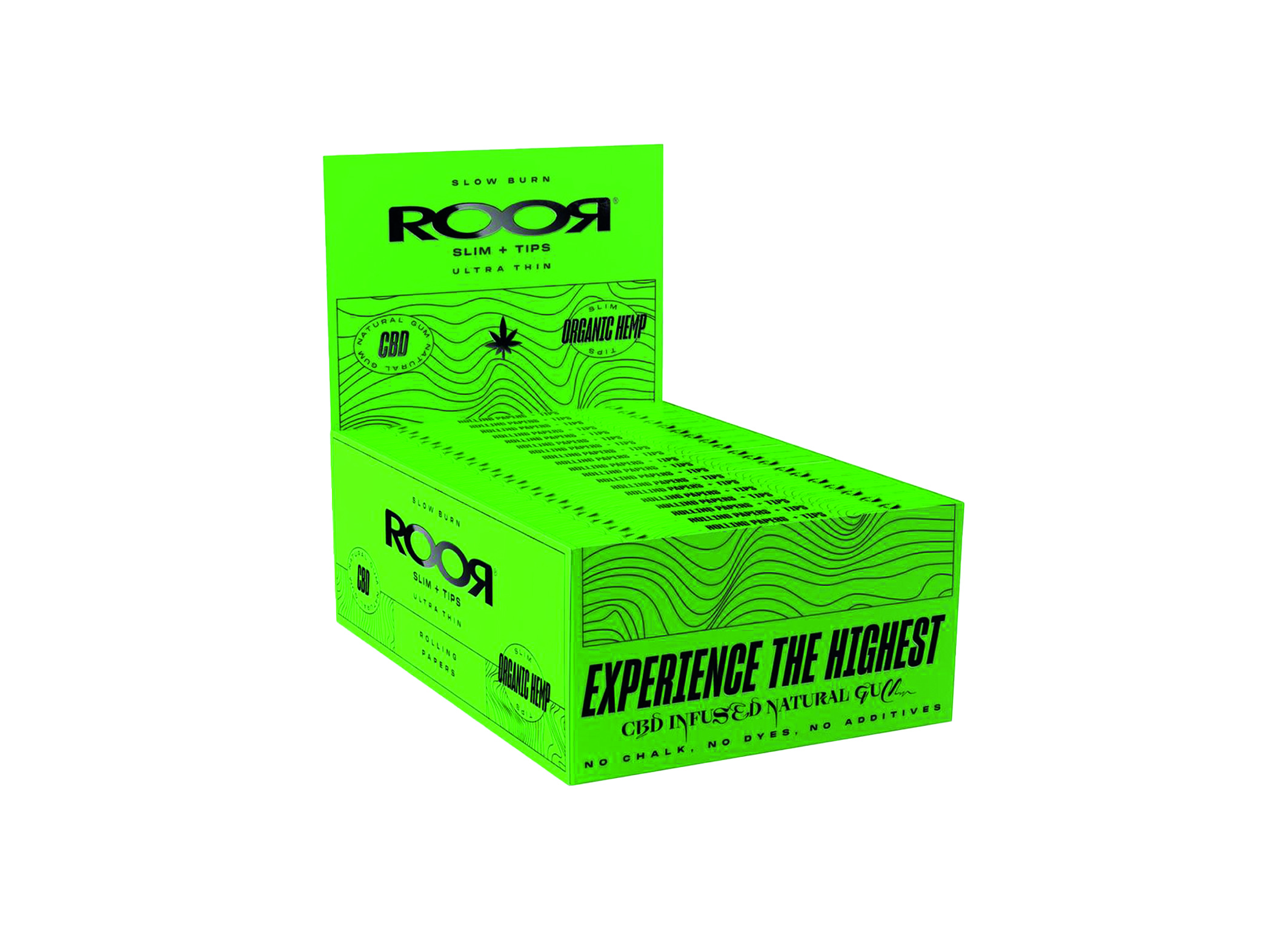 (Bild für) ROOR Organic Hemp Slim+Tips 32 Stück 32