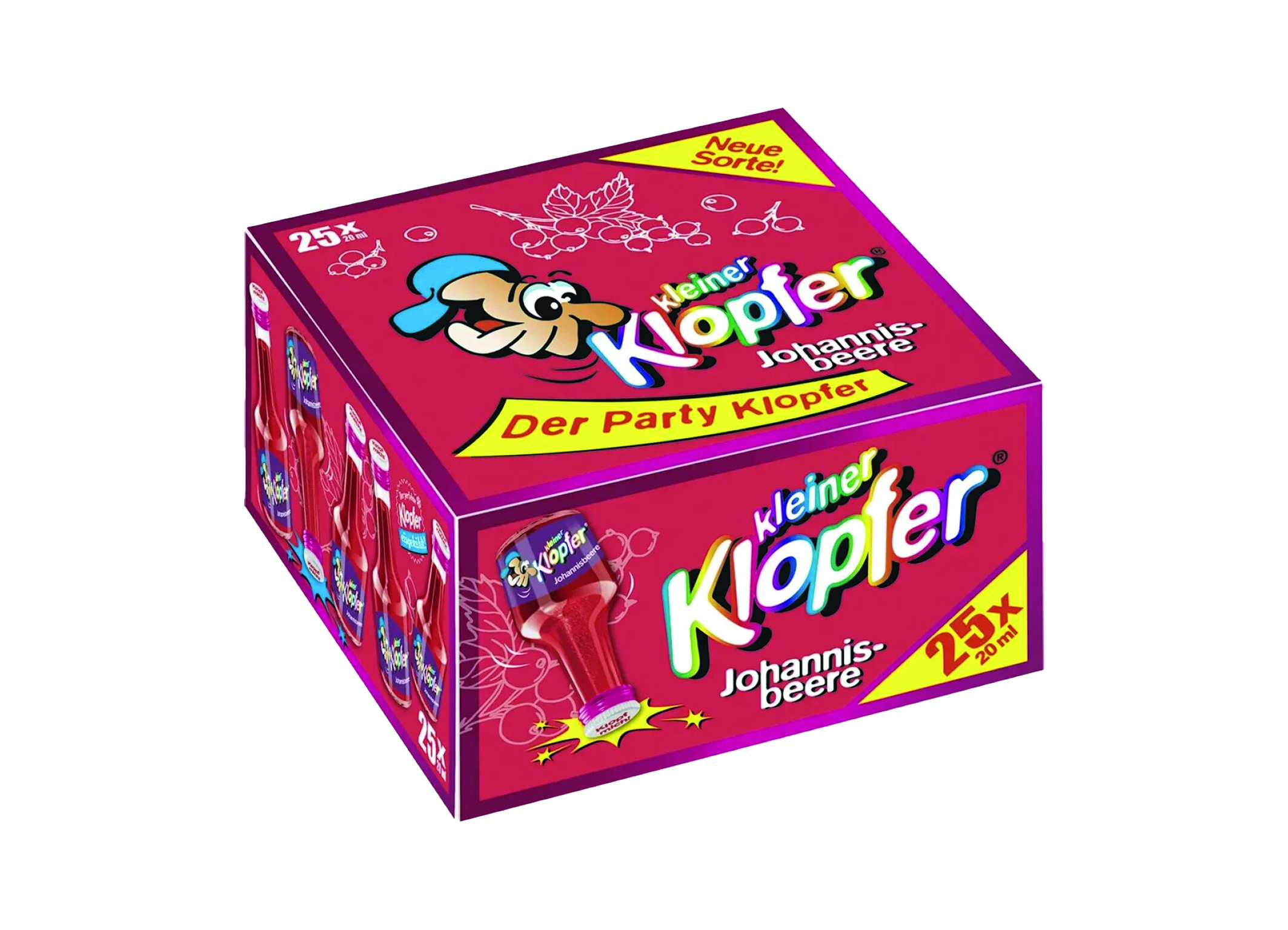 (Bild für) Kleiner Klopfer Johannisbeere 0,02L 15% 25