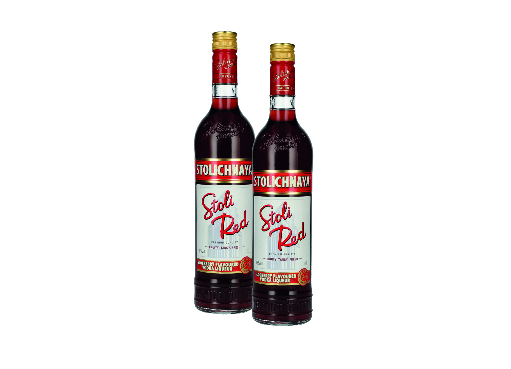 (Bild für) Stolichnaya Red Vodka 0,7L 18% 6