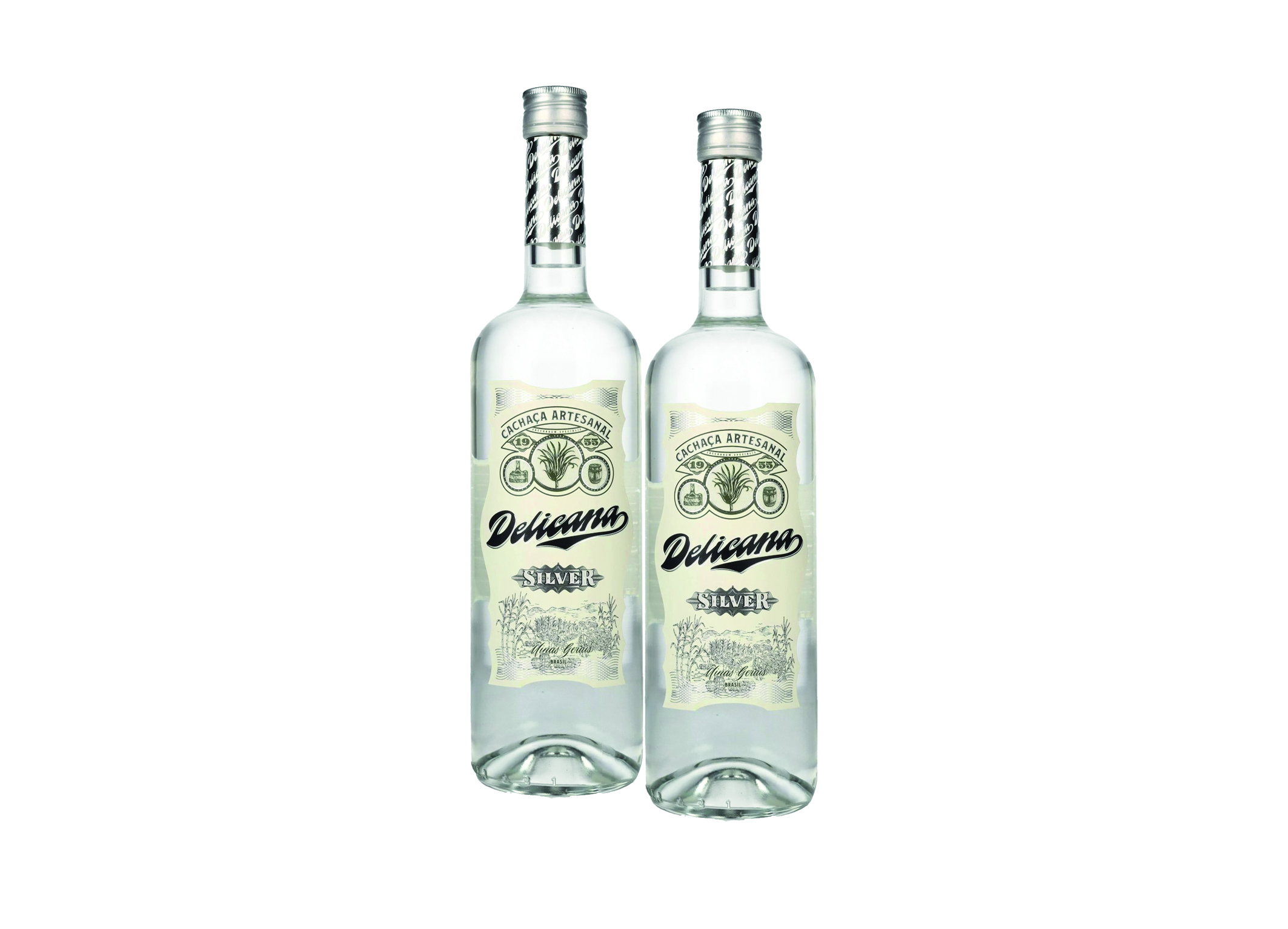 (Bild für) Delicana Silver Cachaca 1L 38% 1