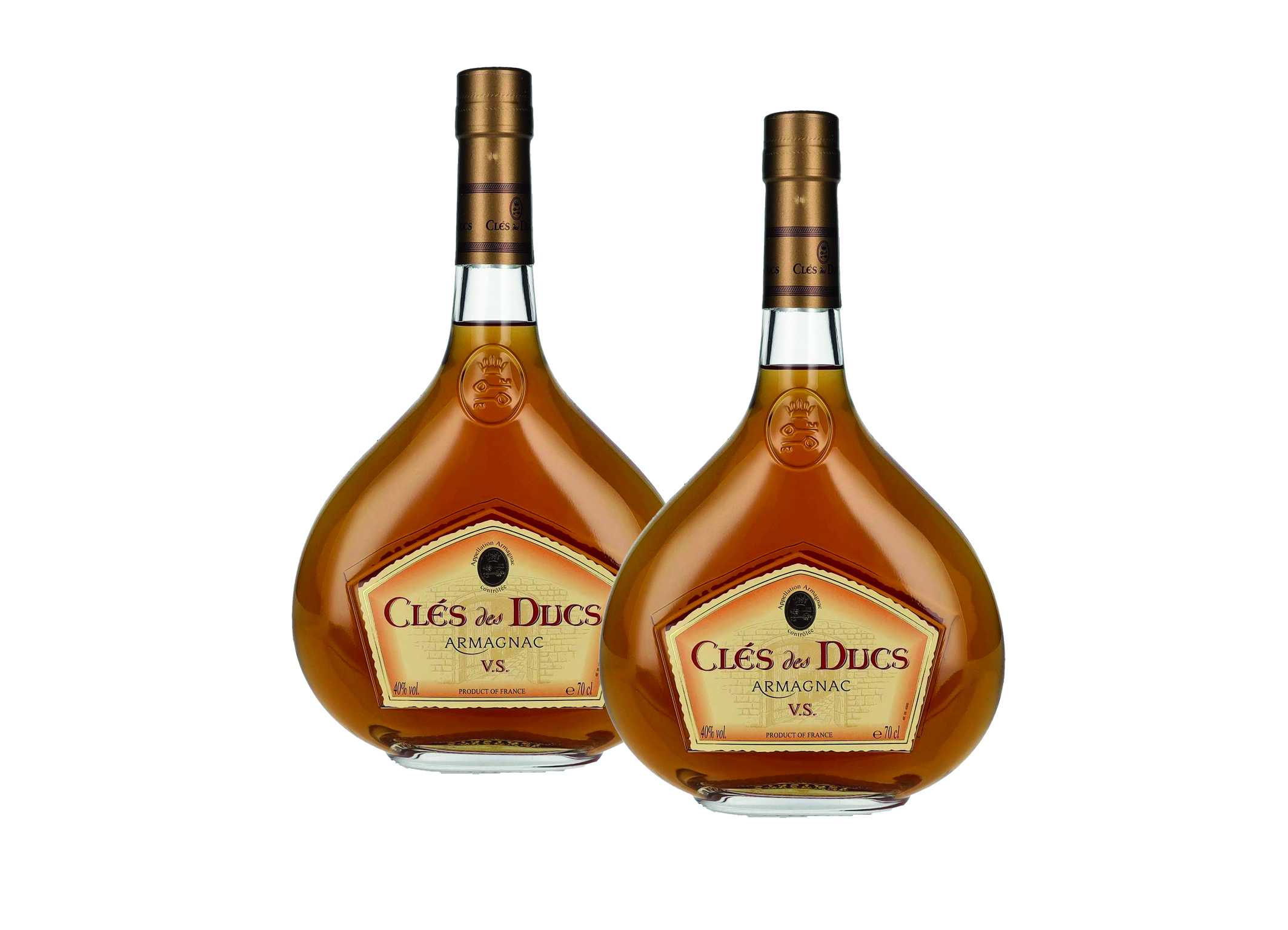 (Bild für) Cles des Ducs Armagnac V.S. 0,7L 40% 6