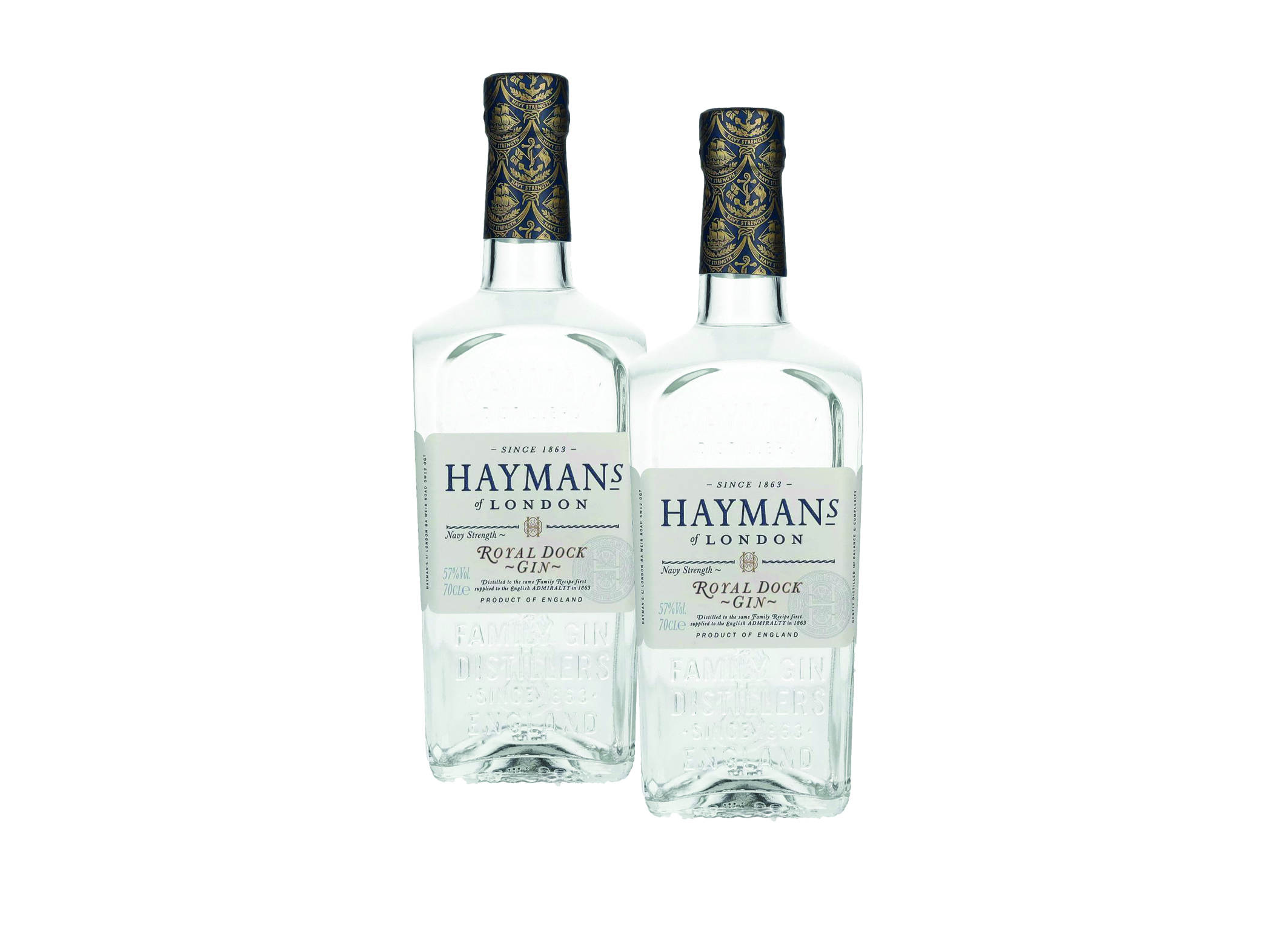 (Bild für) Haymans Royal Dock Gin 0,7L 57% 6