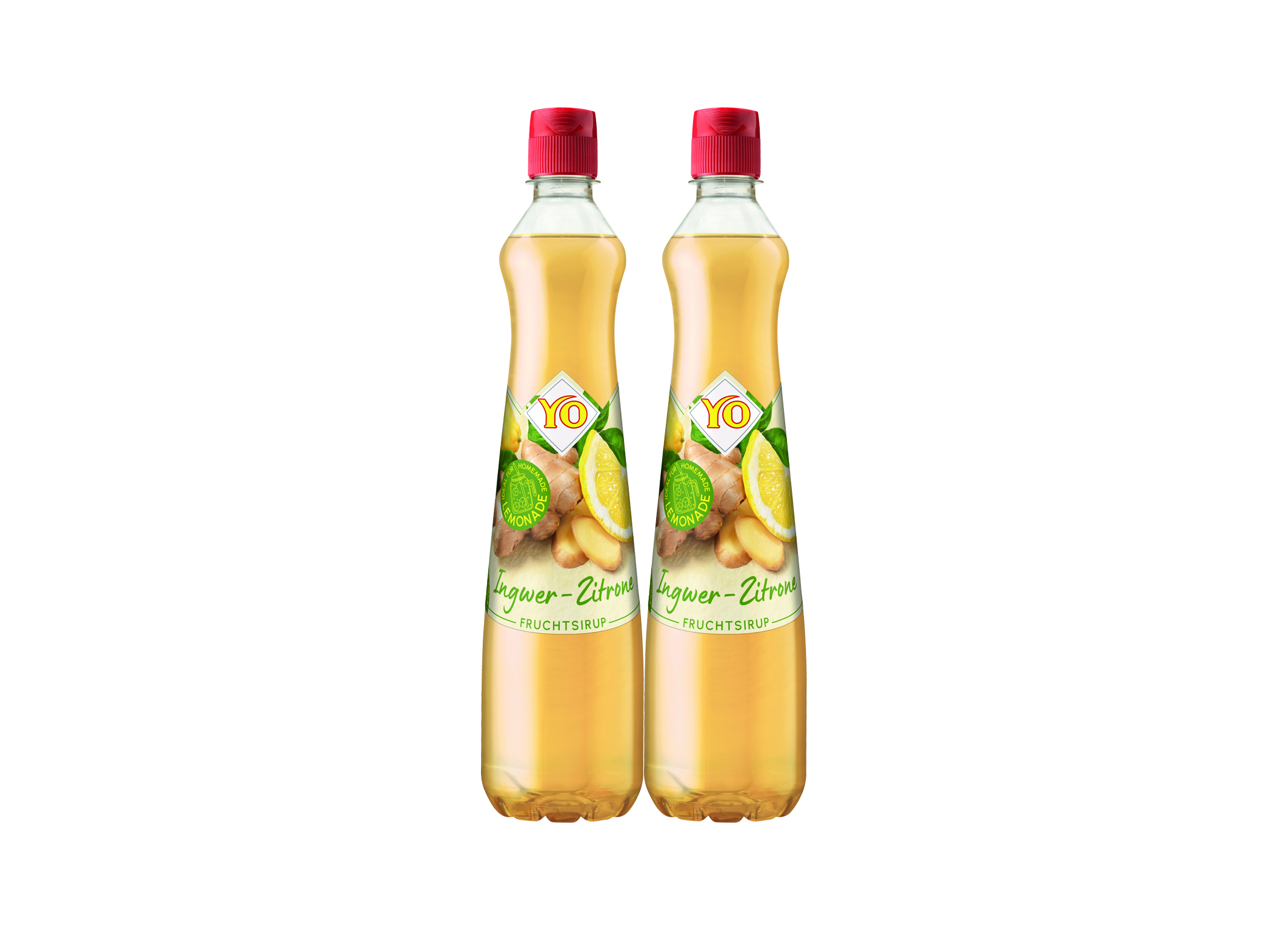 (Bild für) YO Sirup Ingwer-Zitrone 0,7L 6