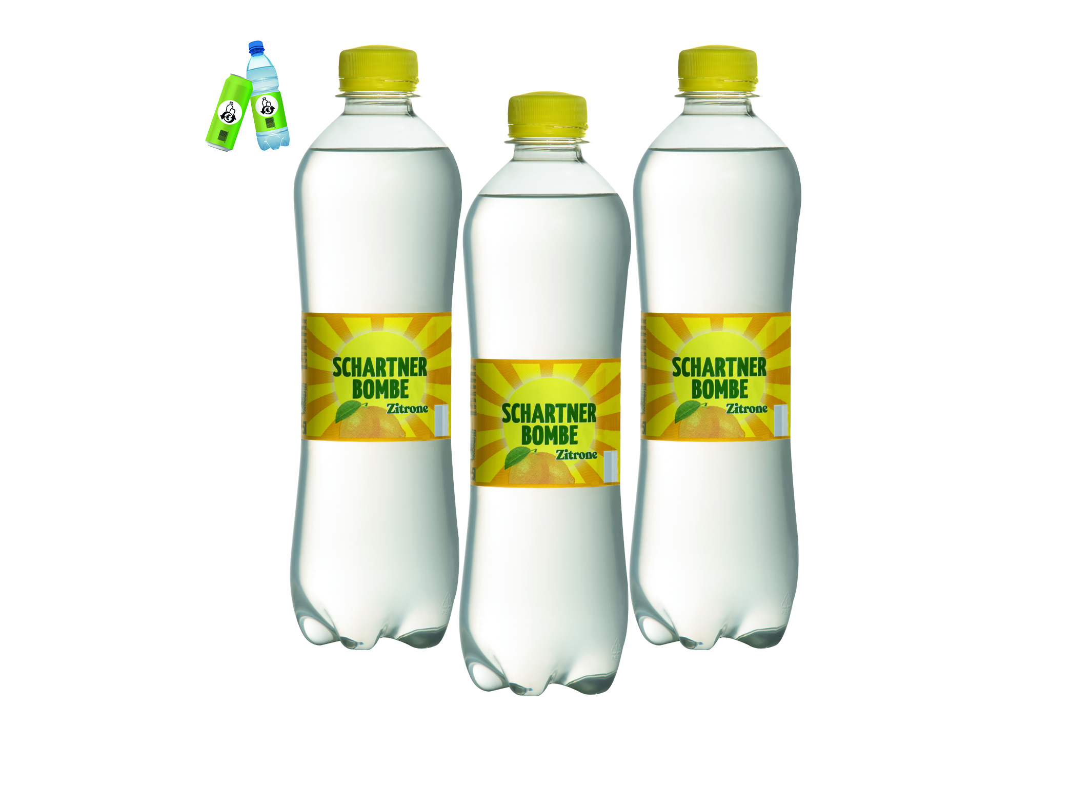 (Bild für) Schartner Bombe Zitrone 0,5L PET EWP 12