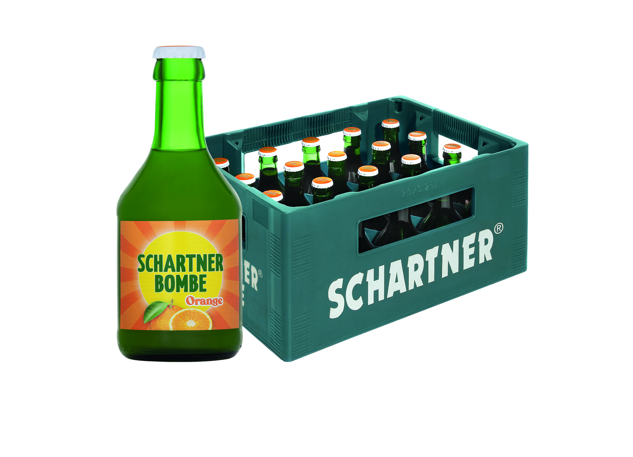 (Bild für) Schartner Bombe Orange 0,25L FL MW 20