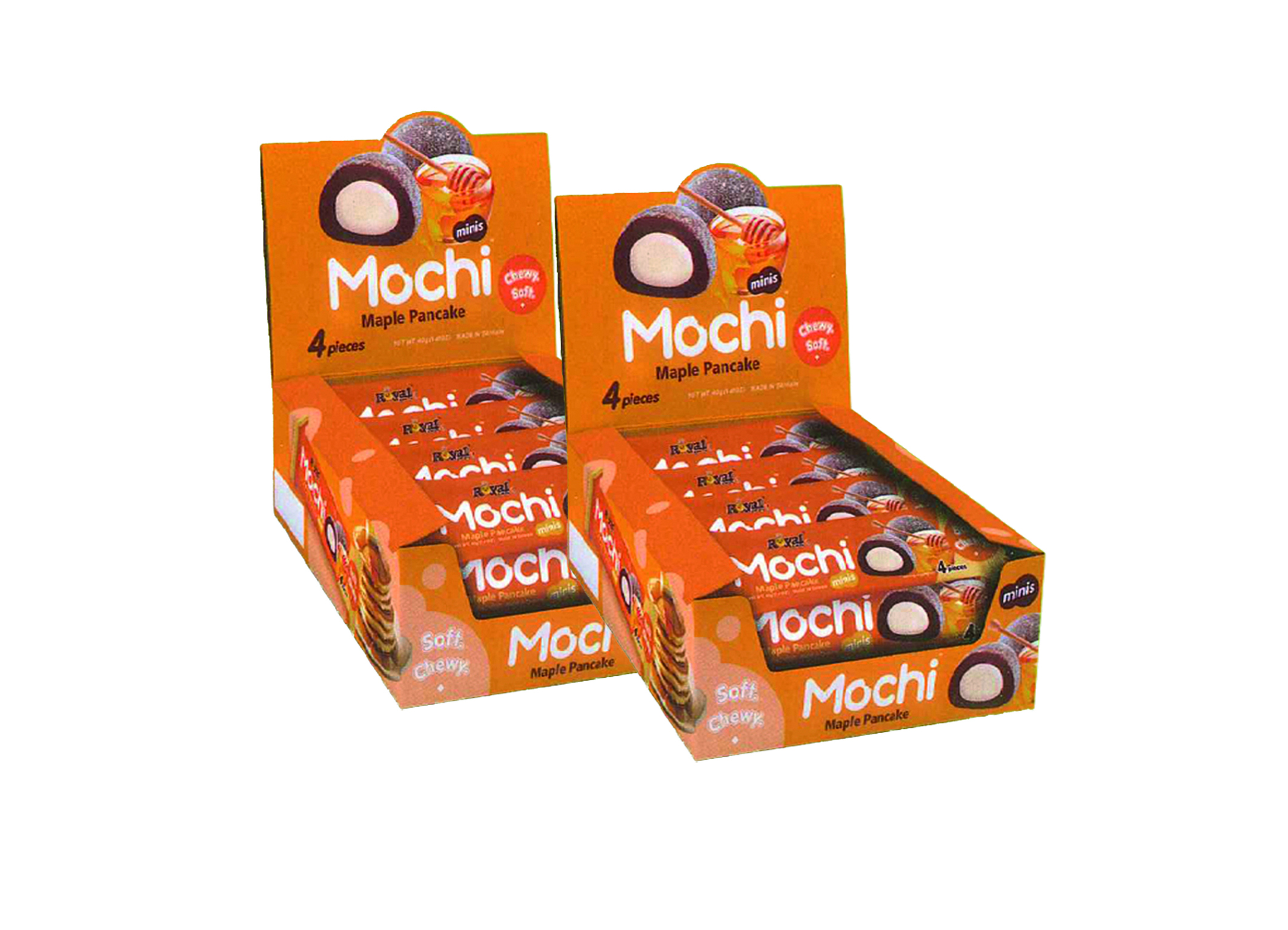 (Bild für) Royal Family Mochi Mini Maple Pancake 40g 12