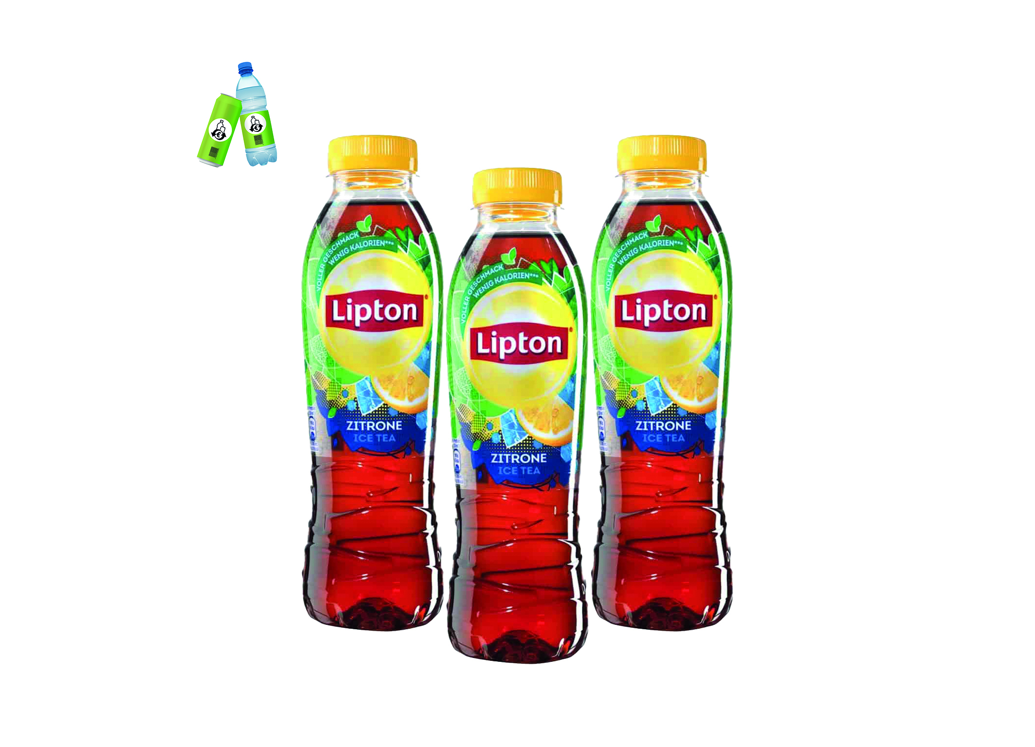 (Bild für) Lipton Eistee Zitrone 0,50L PET EWP 12