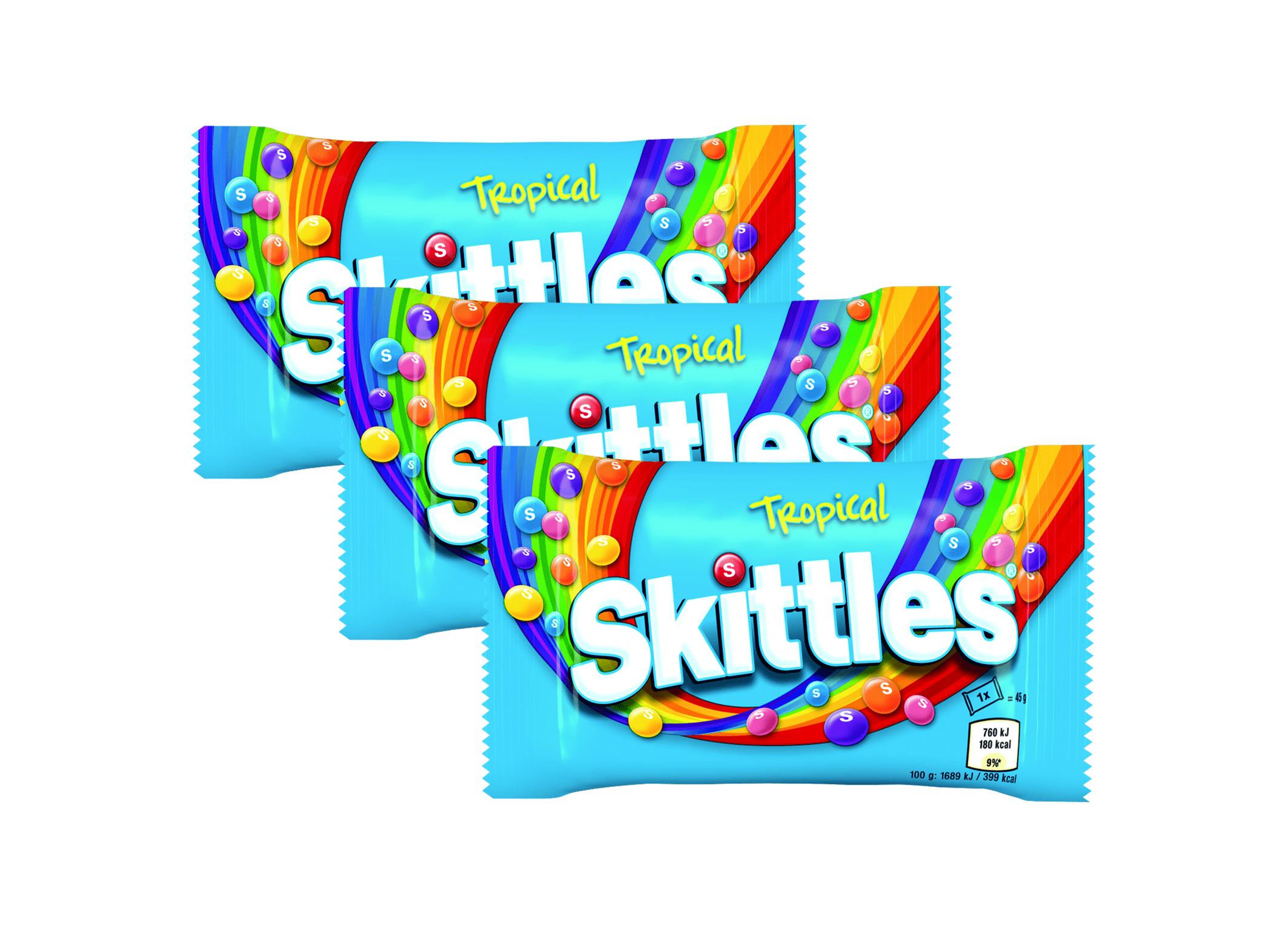 (Bild für) Skittles Tropical 45g 36