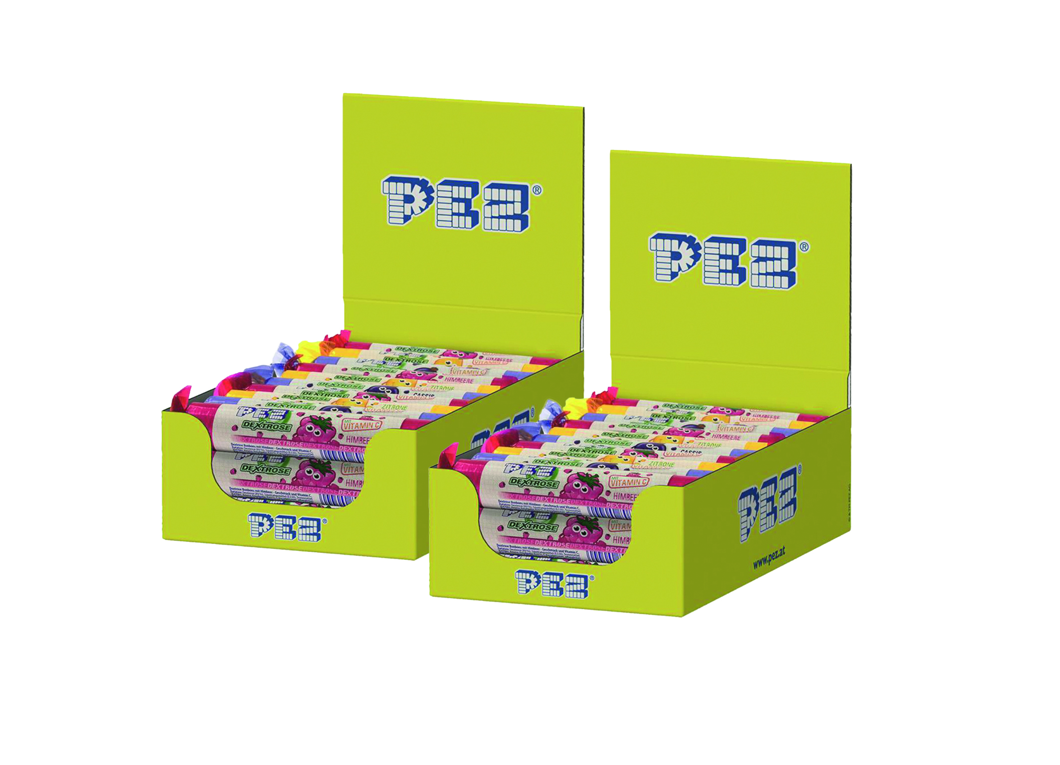 (Bild für) PEZ Traubenzuckerrolle sortiert 39g 30