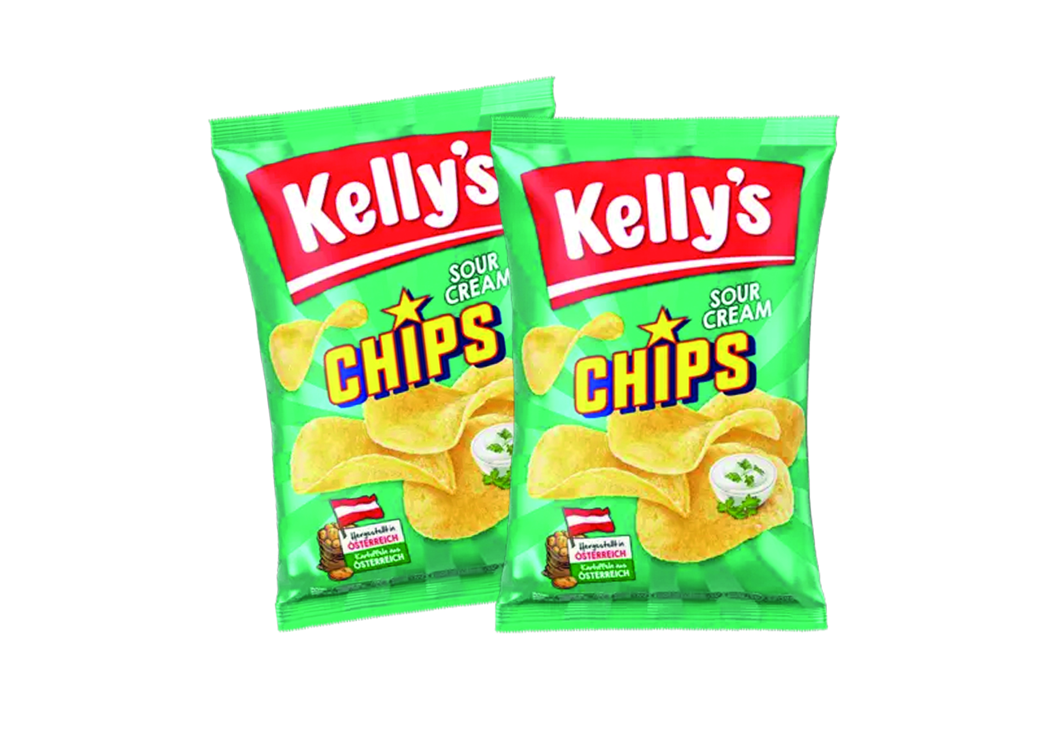 (Bild für) Kelly´s Chips Sour Cream 150g 18