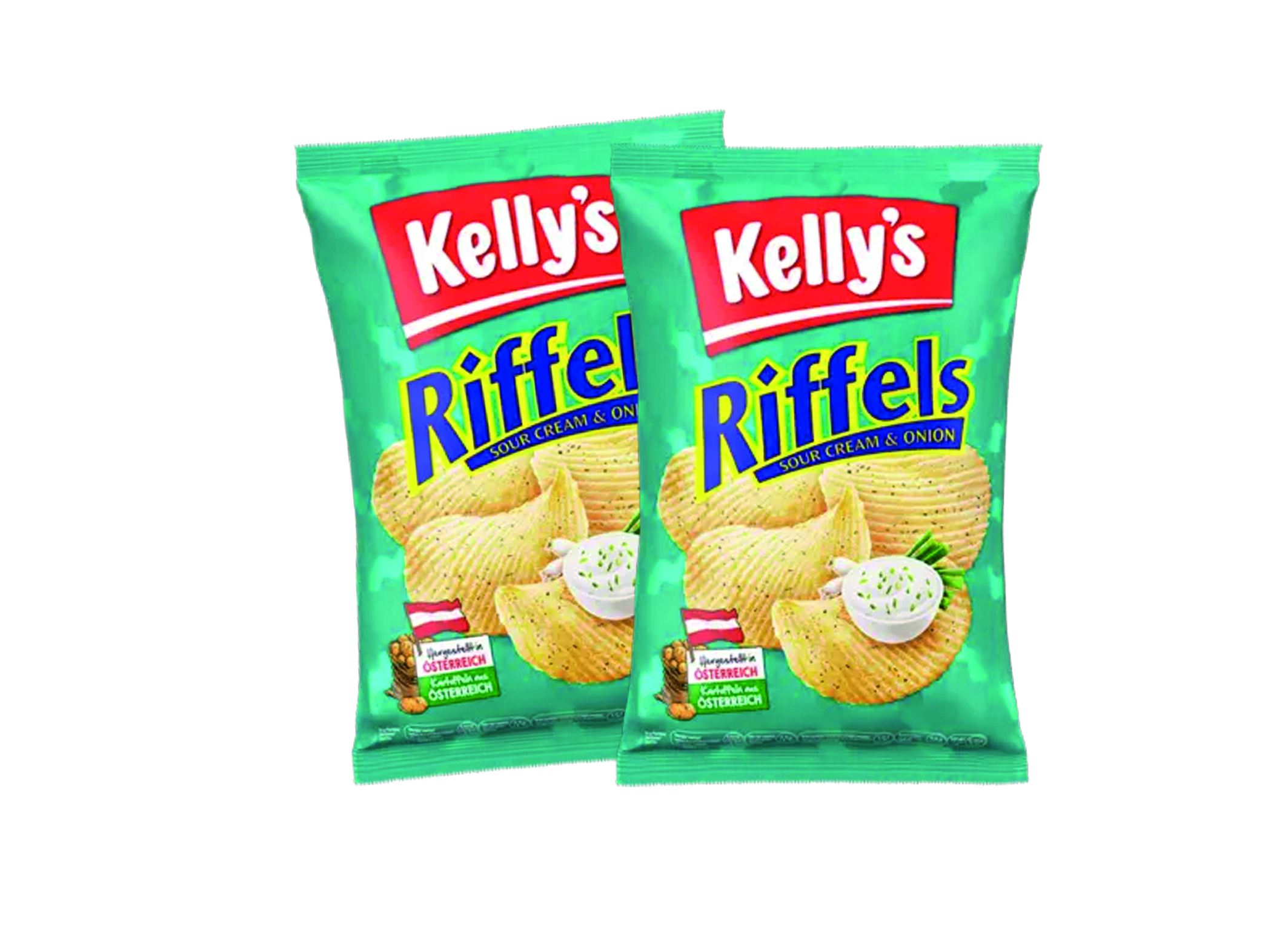 (Bild für) Kelly´s Riffels Sour Cream 130g 20