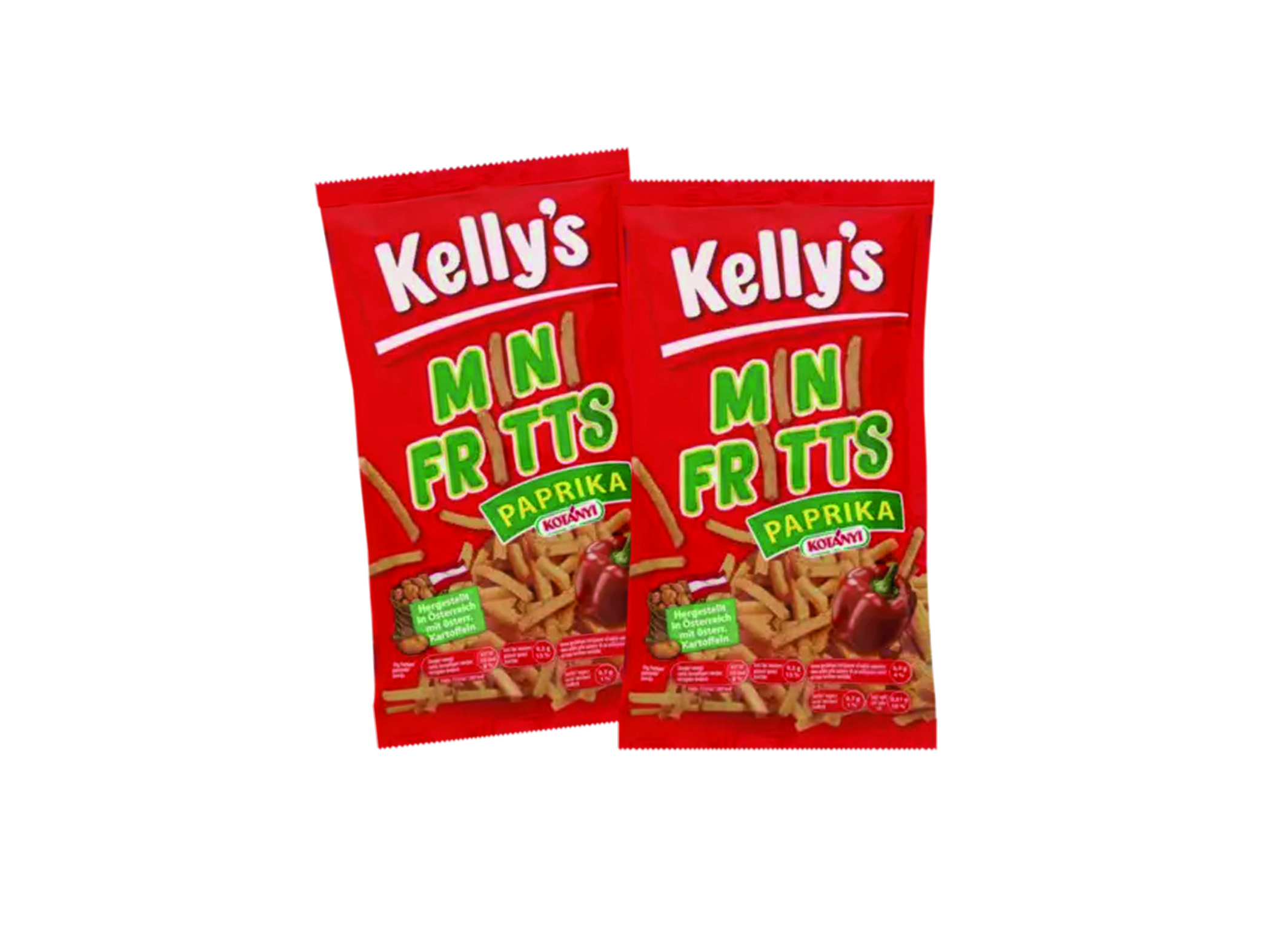 (Bild für) Kellys Mini Fritts Paprika 80g 18