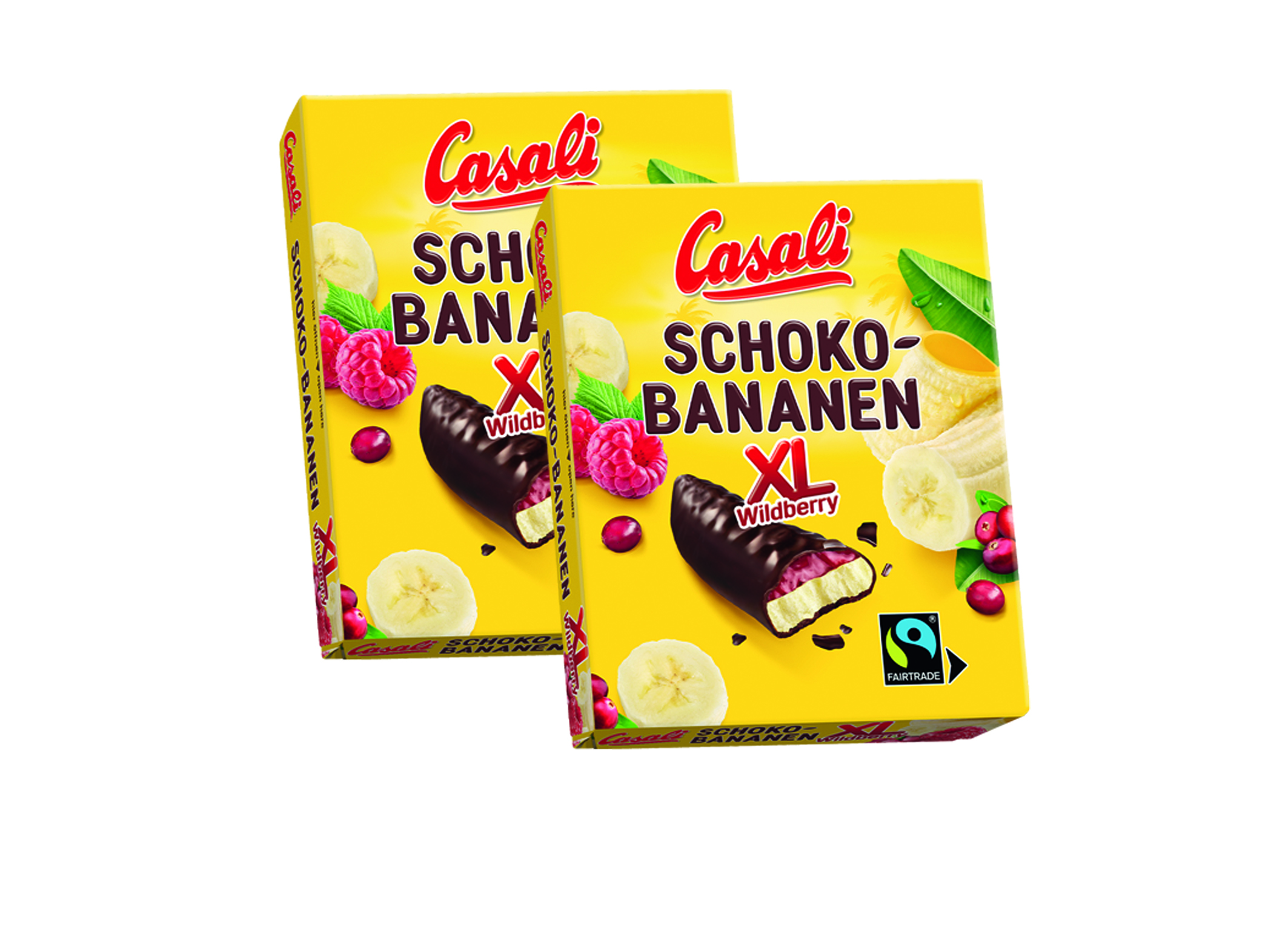 (Bild für) Casali Schoko Bananen XL Wildberry 140g 10
