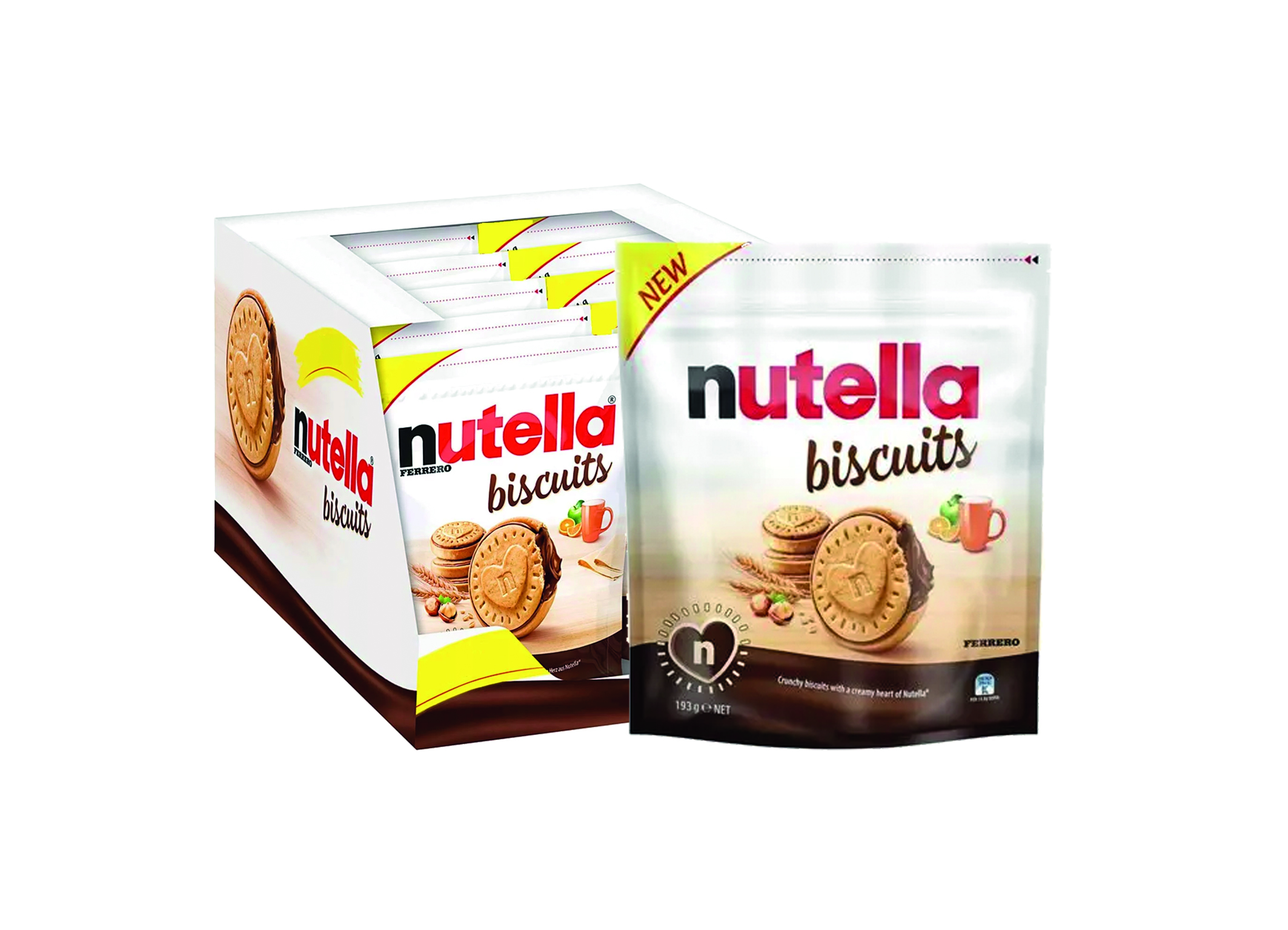 (Bild für) Ferrero Nutella Biscuits T14 193g 10