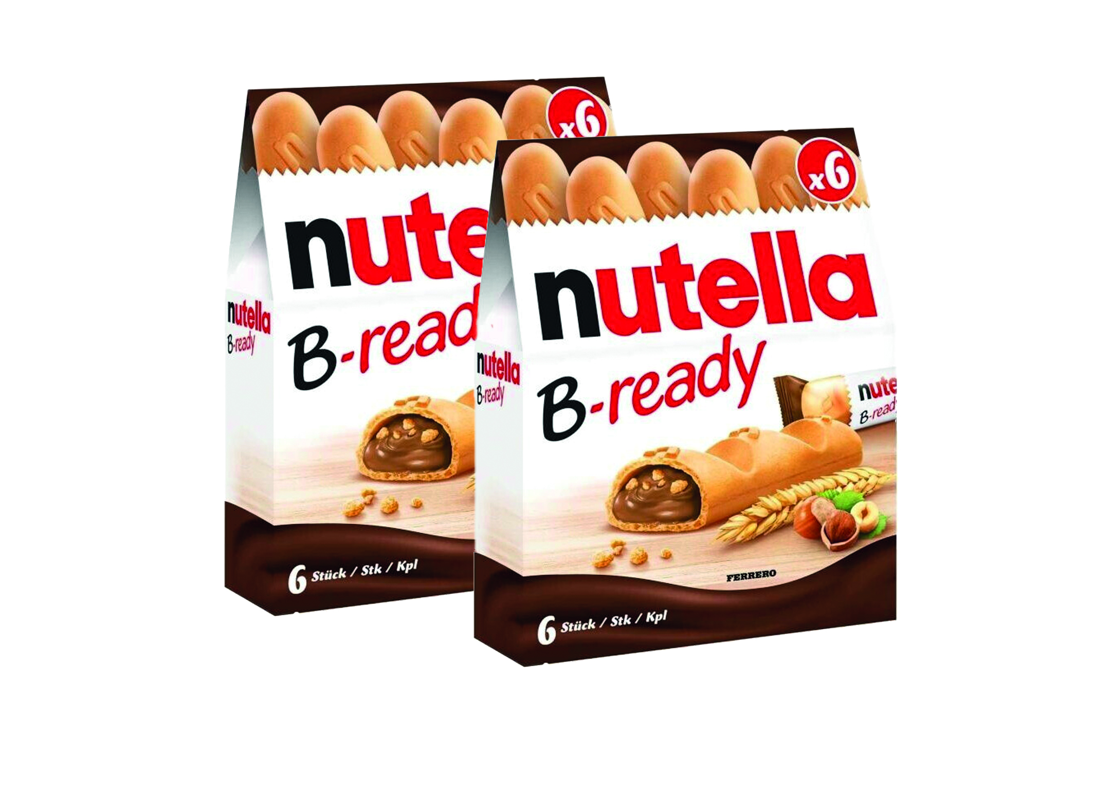 (Bild für) Ferrero Nutella B-ready T6 132g 16