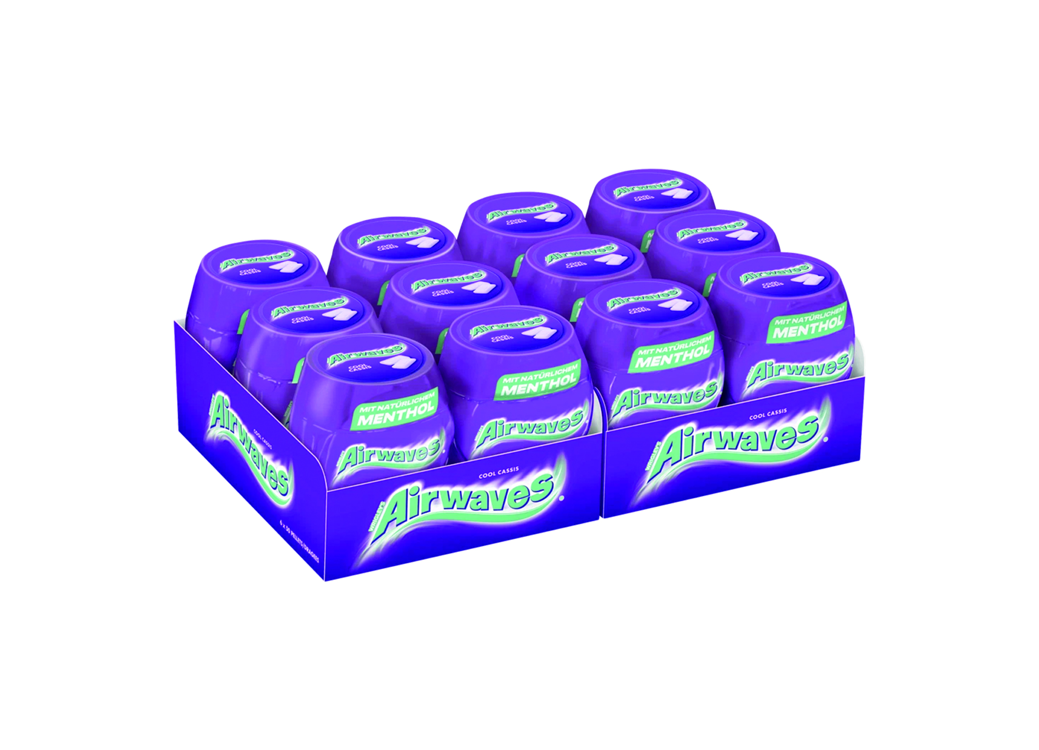 (Bild für) Airwaves Cool Cassis Bottle 64g 12