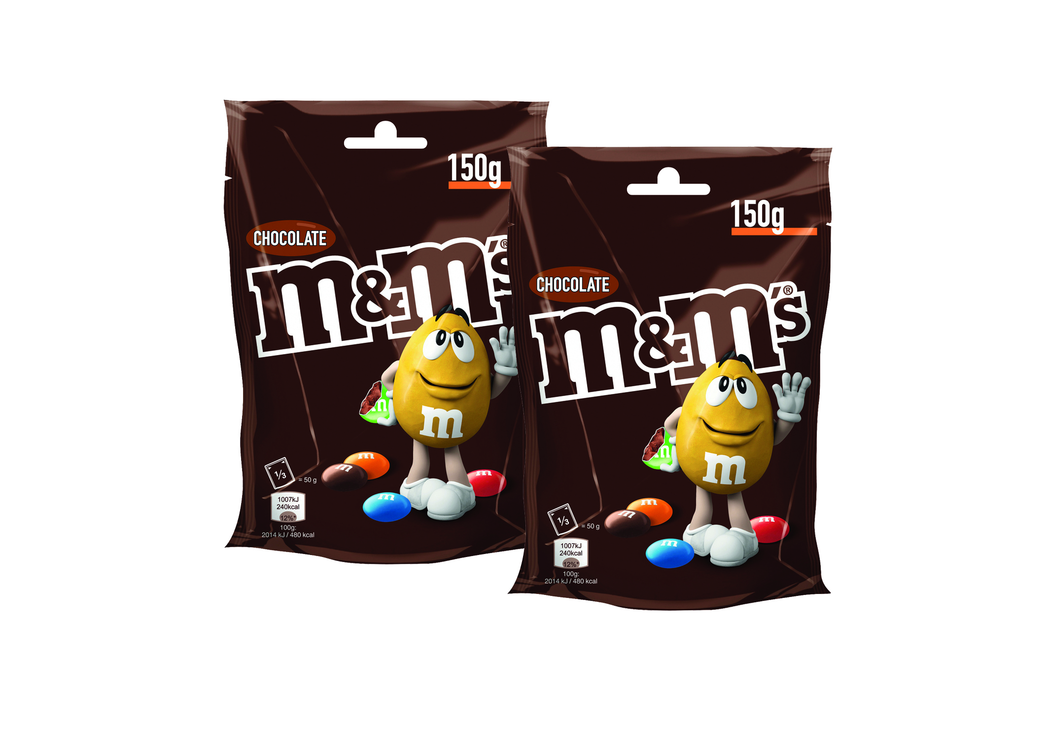 (Bild für) M&Ms Schokolade Standbeutel 150g 15
