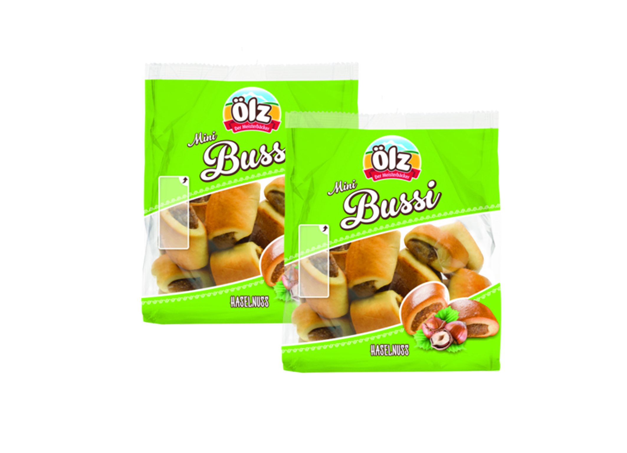 (Bild für) Ölz Mini Haselnuss Bussi 250g 1