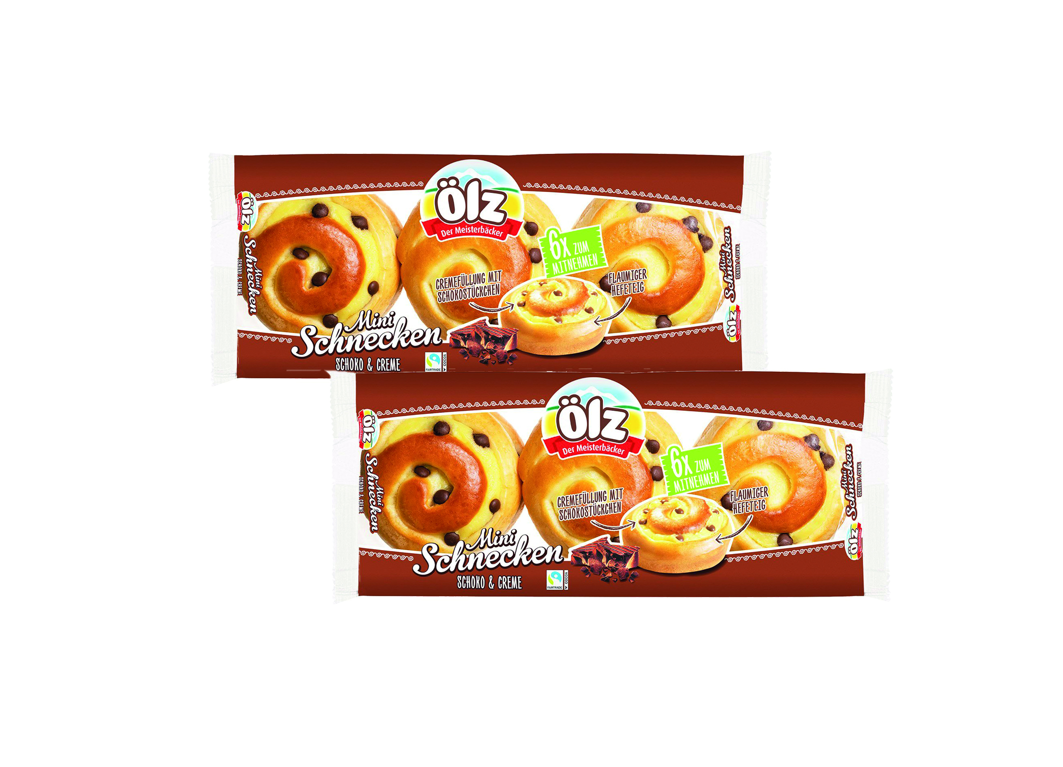 (Bild für) Ölz Mini Schnecken Schoko 300g 1