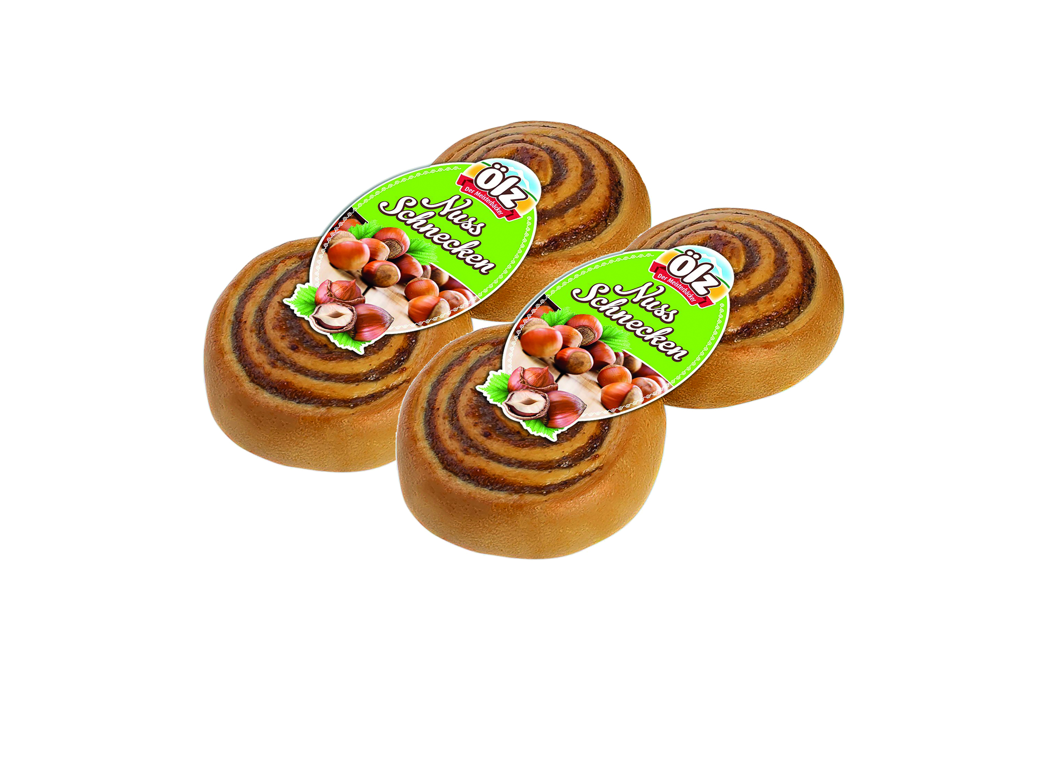 (Bild für) Ölz Nuss Schnecken 2er 200g 1