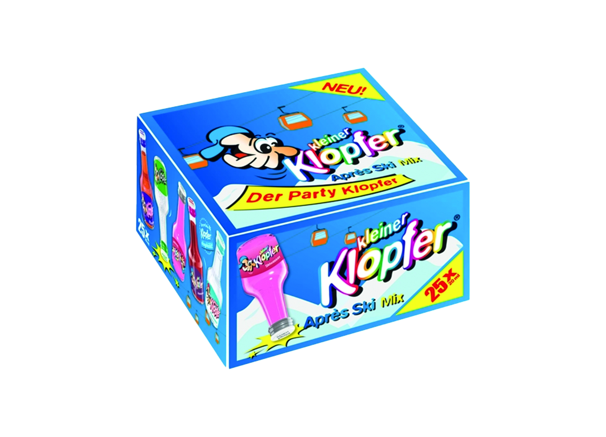 (Bild für) Kleiner Klopfer Apres Ski Mix 0,02L 16,4% 25