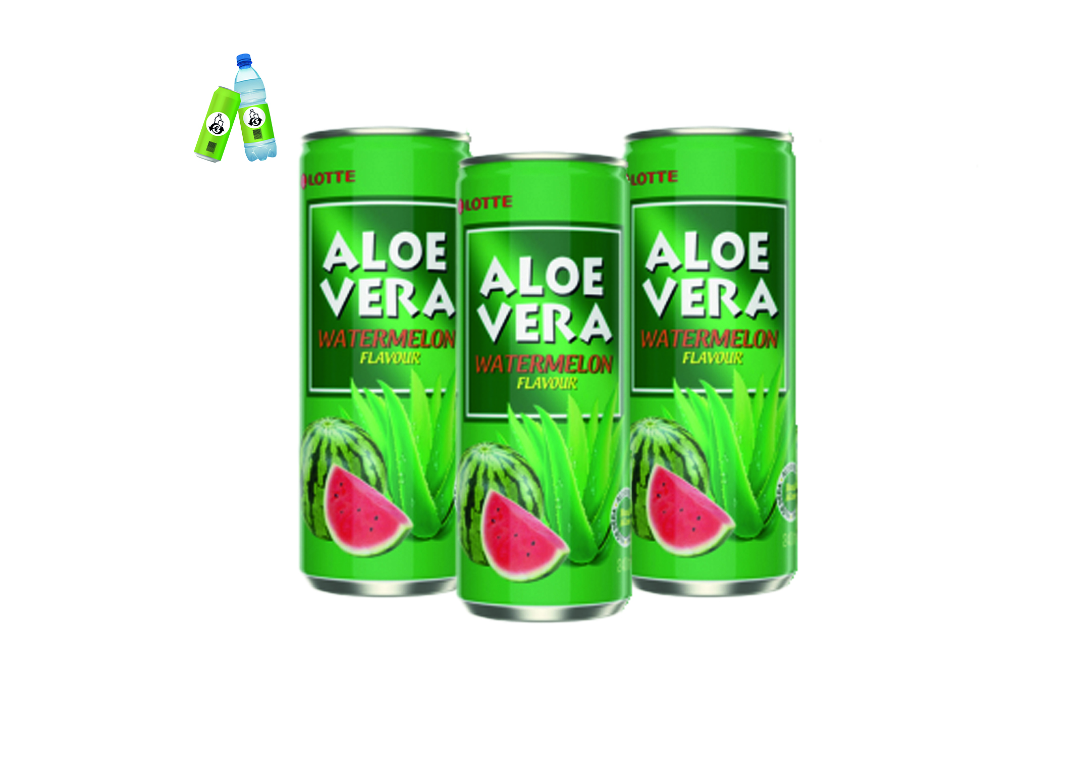 (Bild für) Lotte Aloe Vera Watermelon 0,24L DS EWP 30