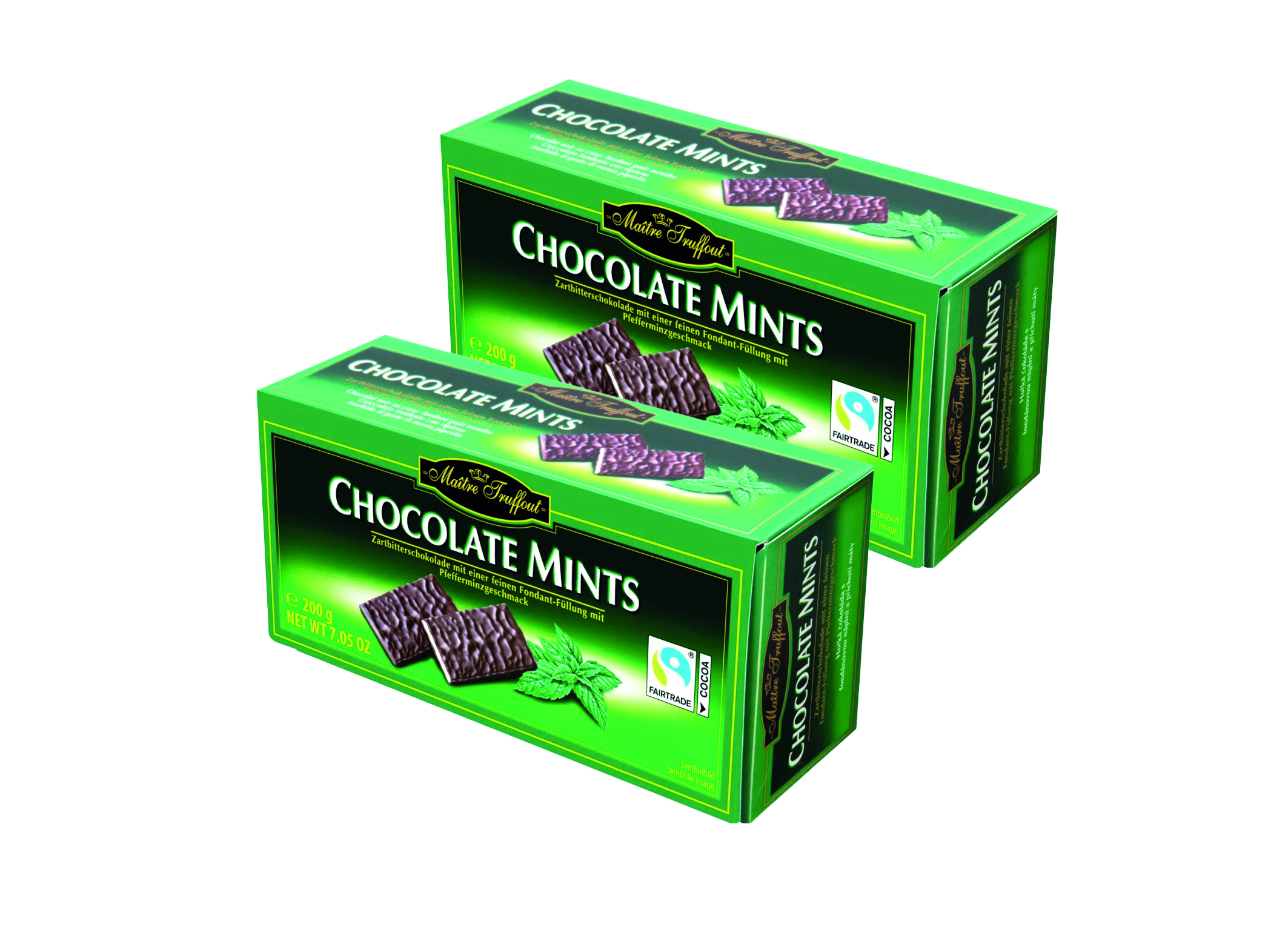 (Bild für) Maitre Truffout Chocolate Mints 200g 16