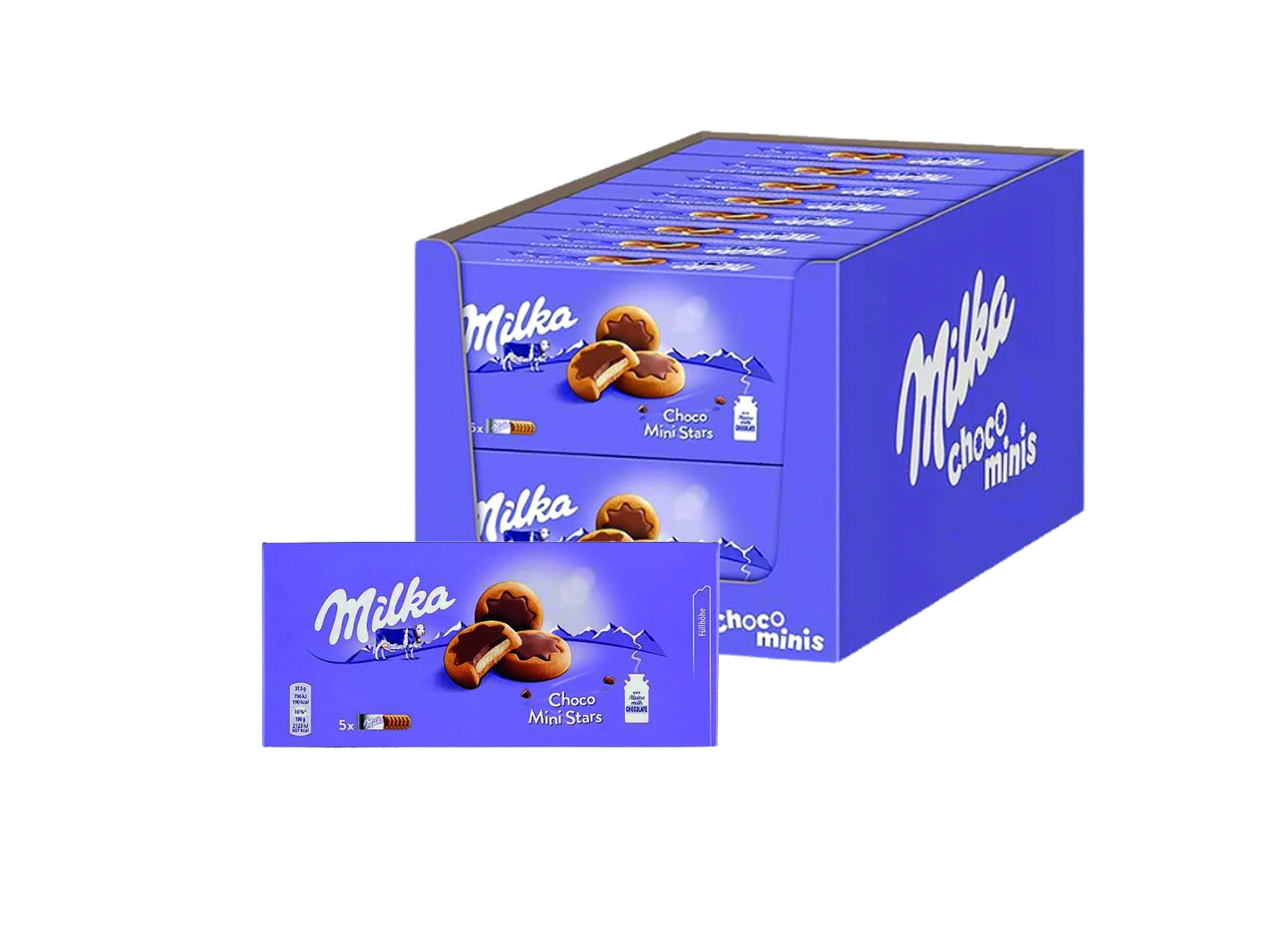 (Bild für) Milka Choco Mini Stars 150g 16