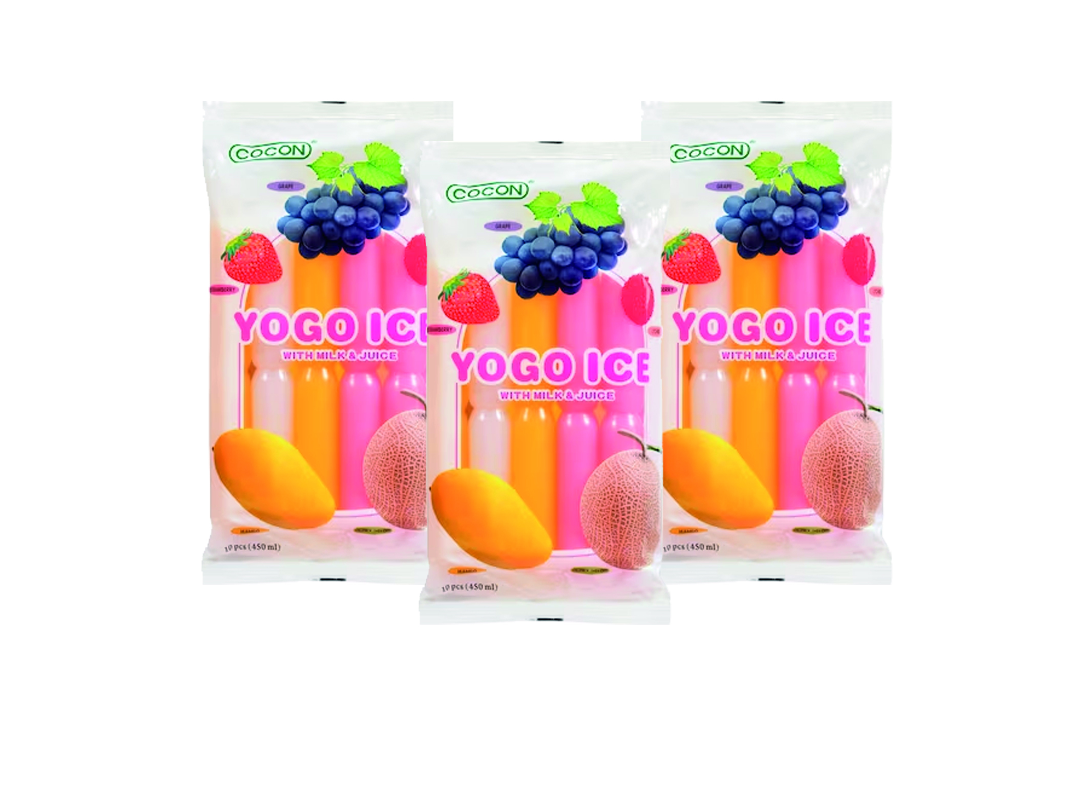 (Bild für) Cocon Yogo Ice Mixed Flavour 450ml 16