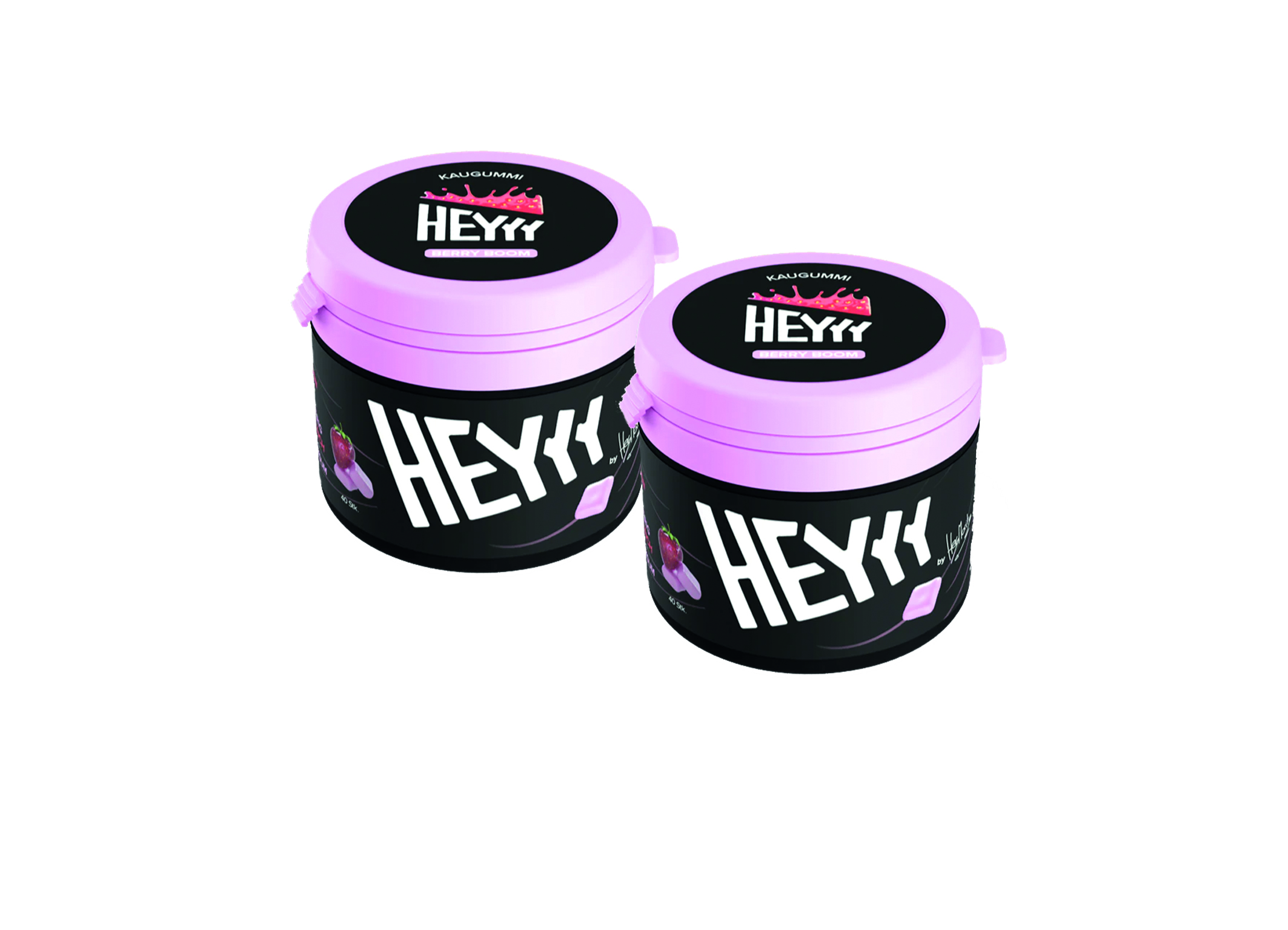(Bild für) HEYYY Gum Berry Boom 68g 6
