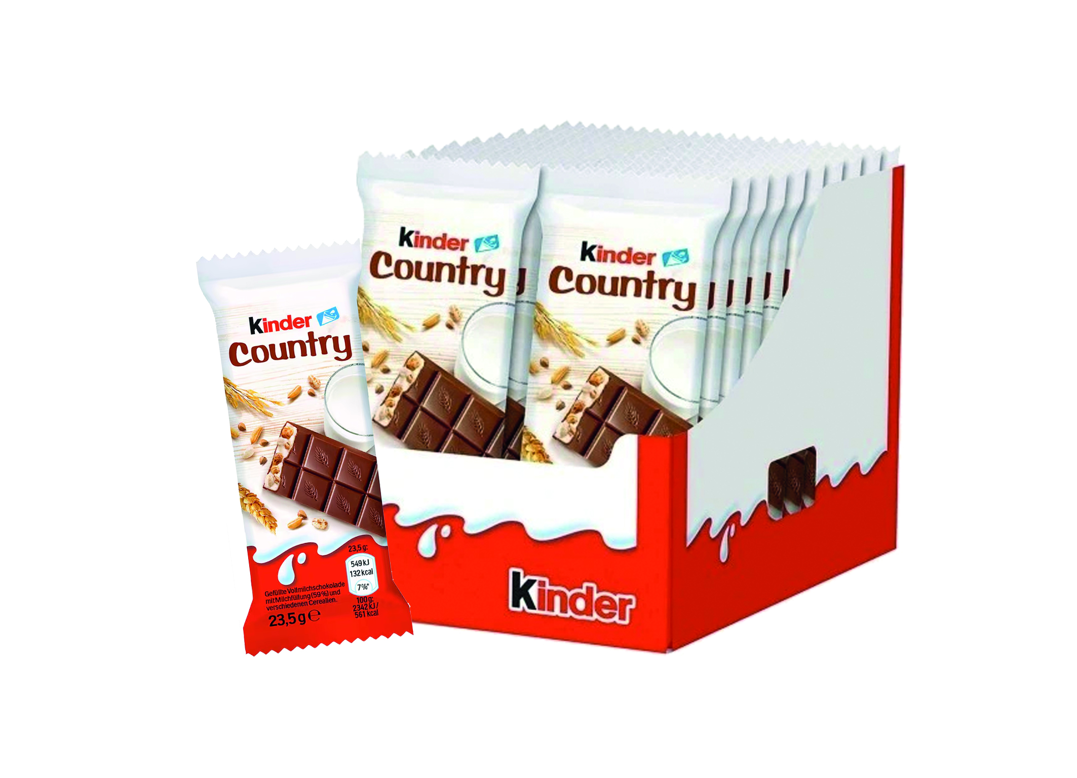 (Bild für) Ferrero Kinder Country T1 23,5g 20