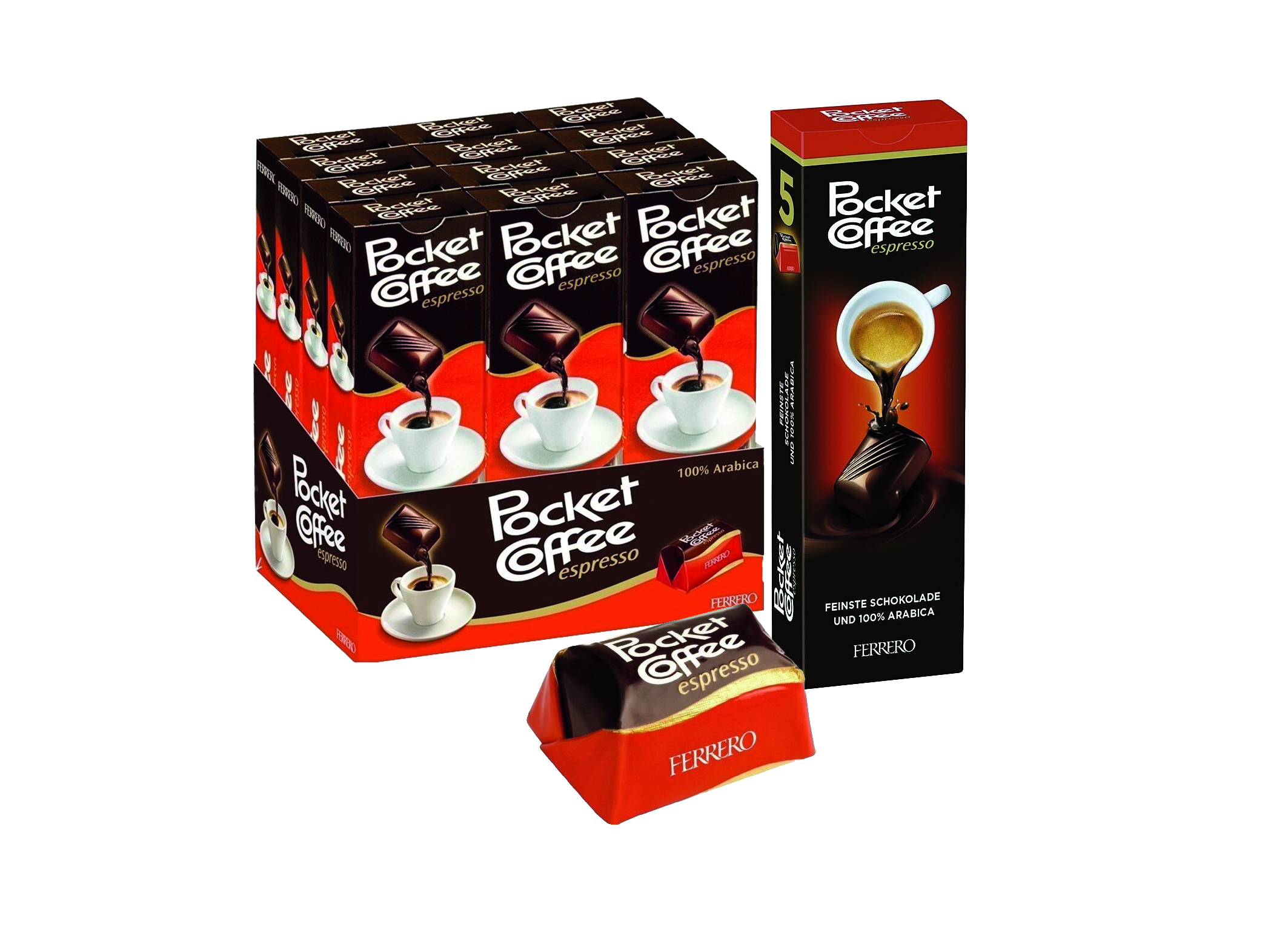 (Bild für) Ferrero Pocket Coffee T5 62,5g 12