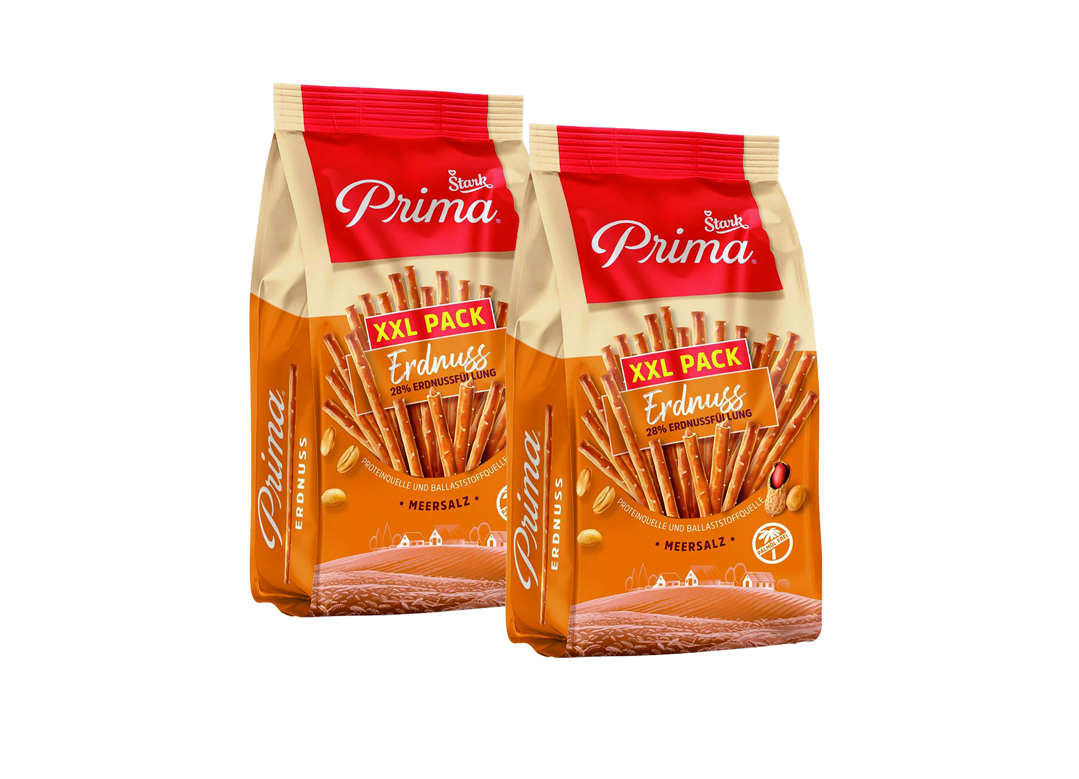 (Bild für) Prima Salzstangen mit Erdnussfüllung 230g 12