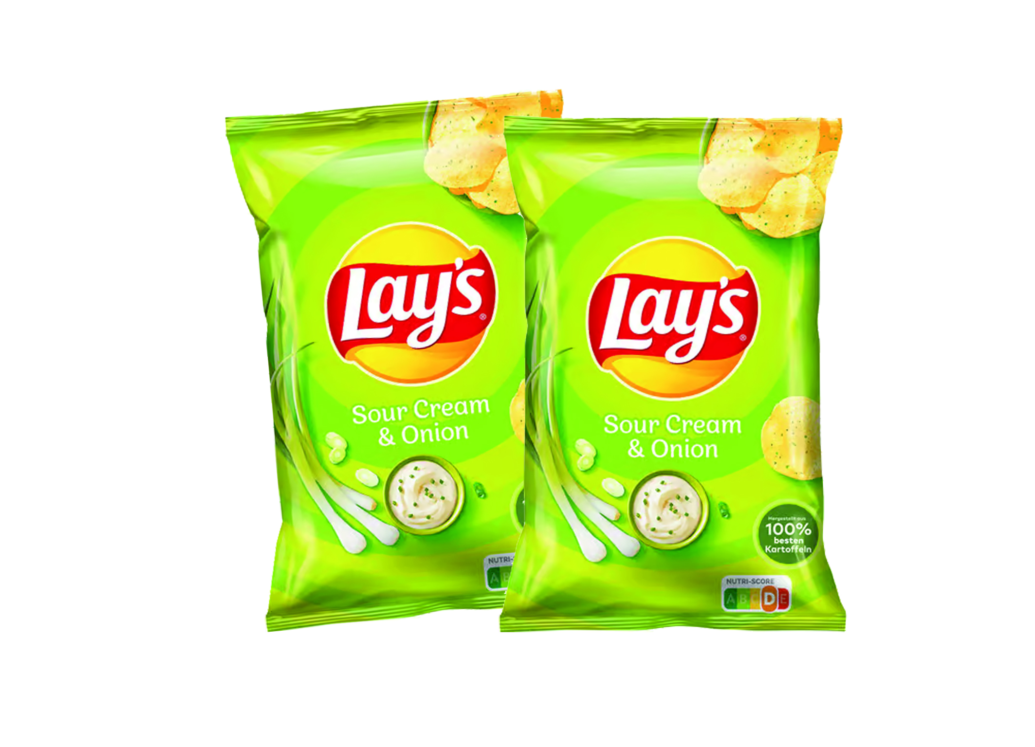 (Bild für) Lays Chips Sour Cream & Onion 150g 9