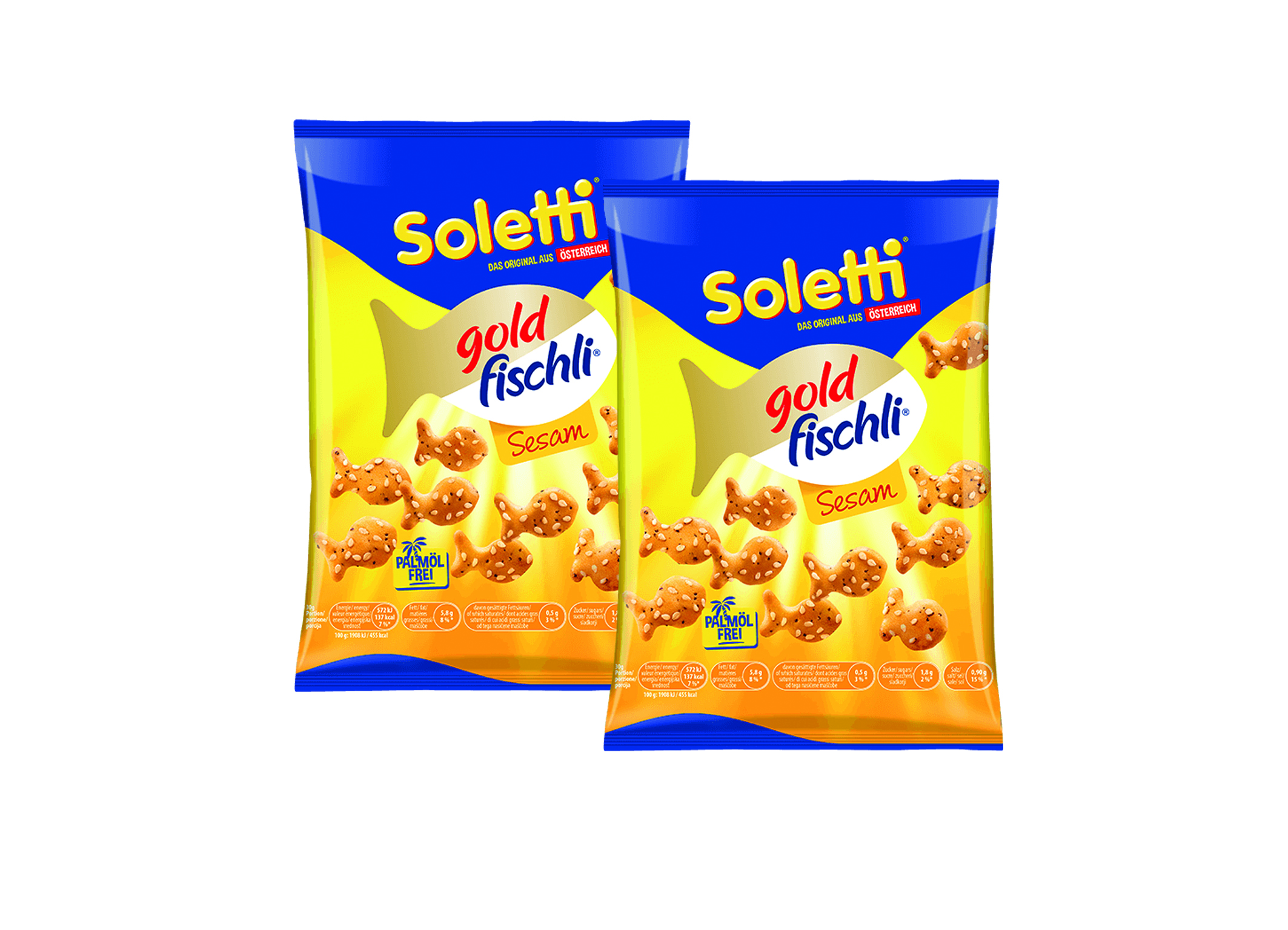 (Bild für) Soletti Goldfischli Sesam 100g 20